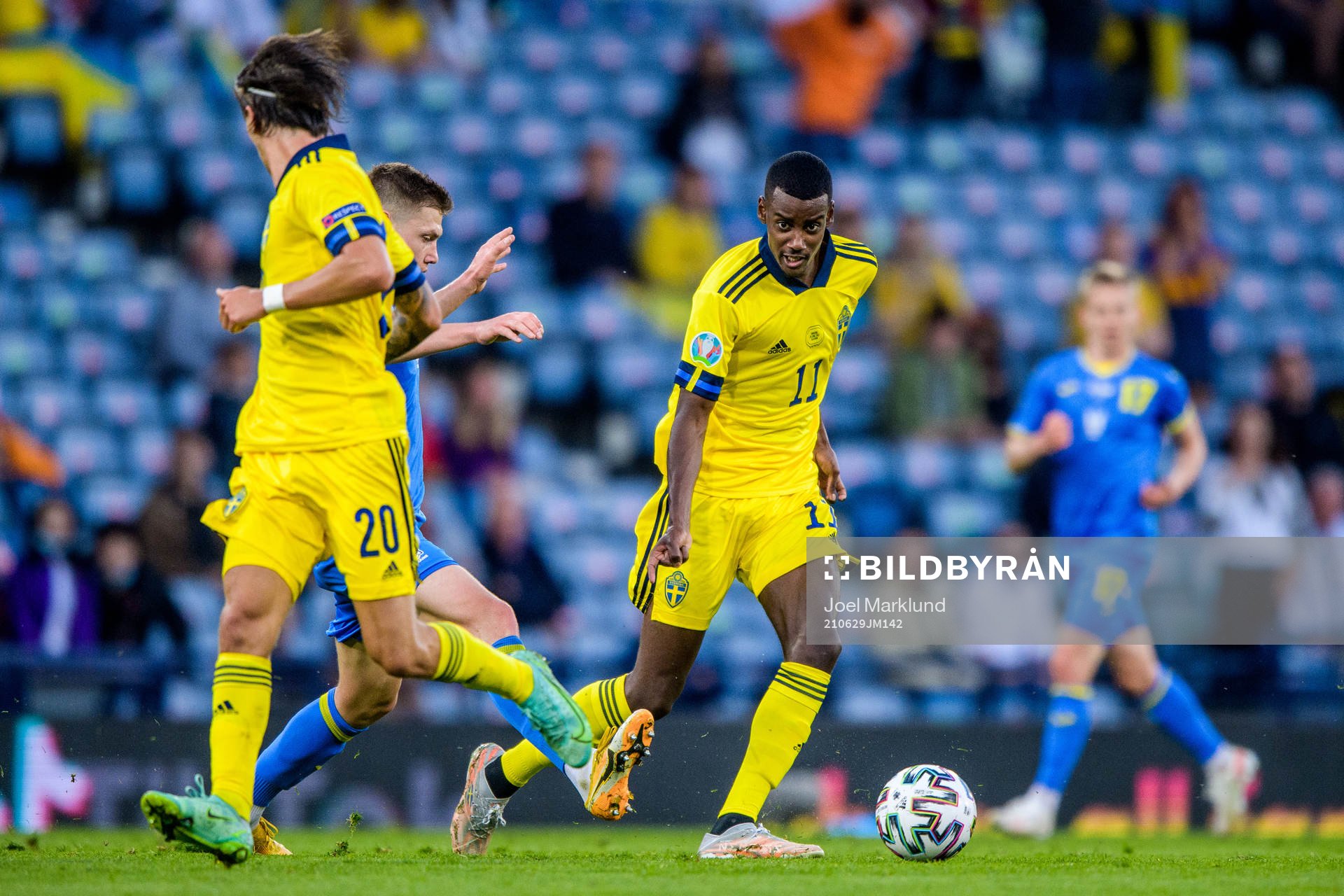Alexander Isak of Sweden
