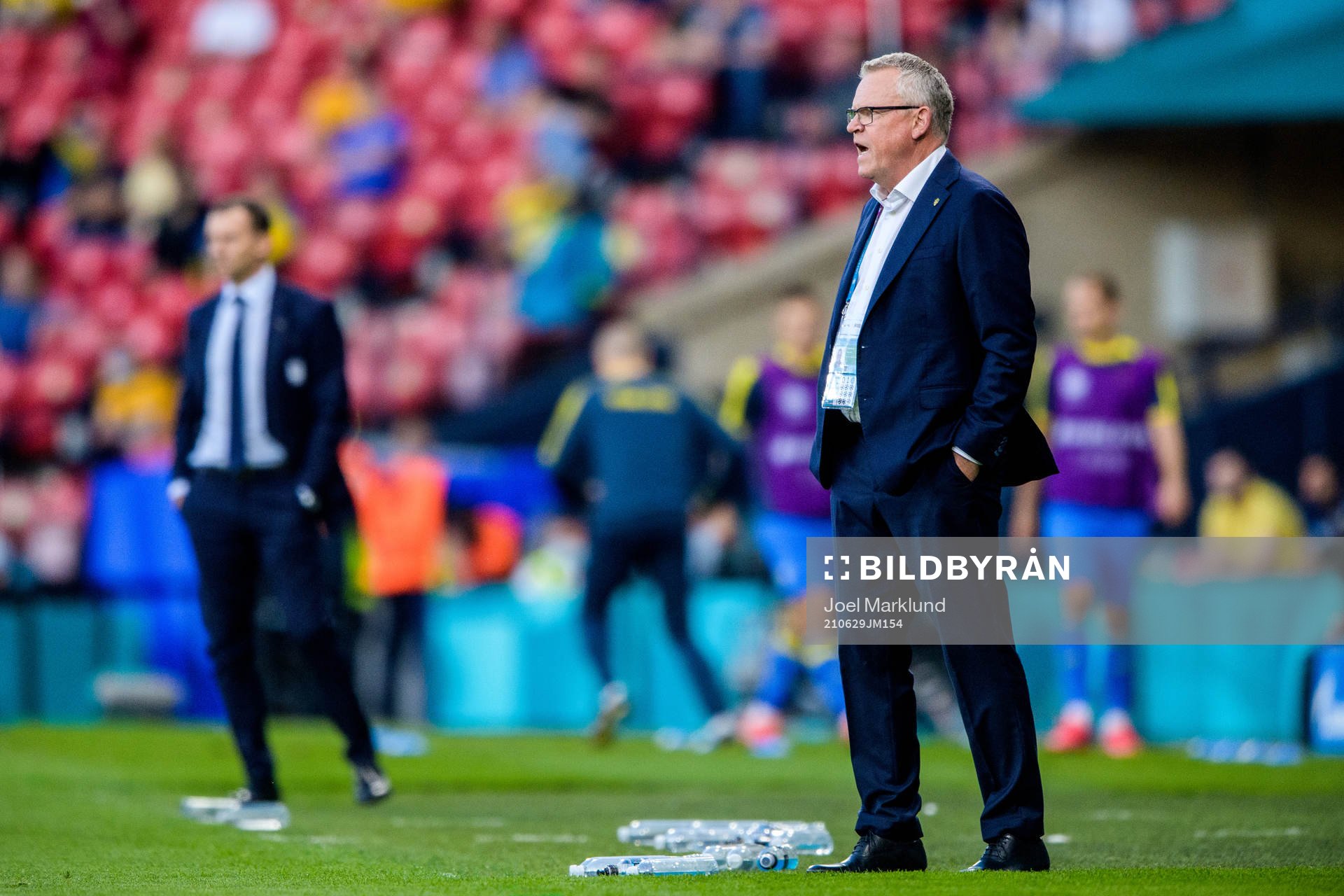 head coach Janne Andersson of Sweden