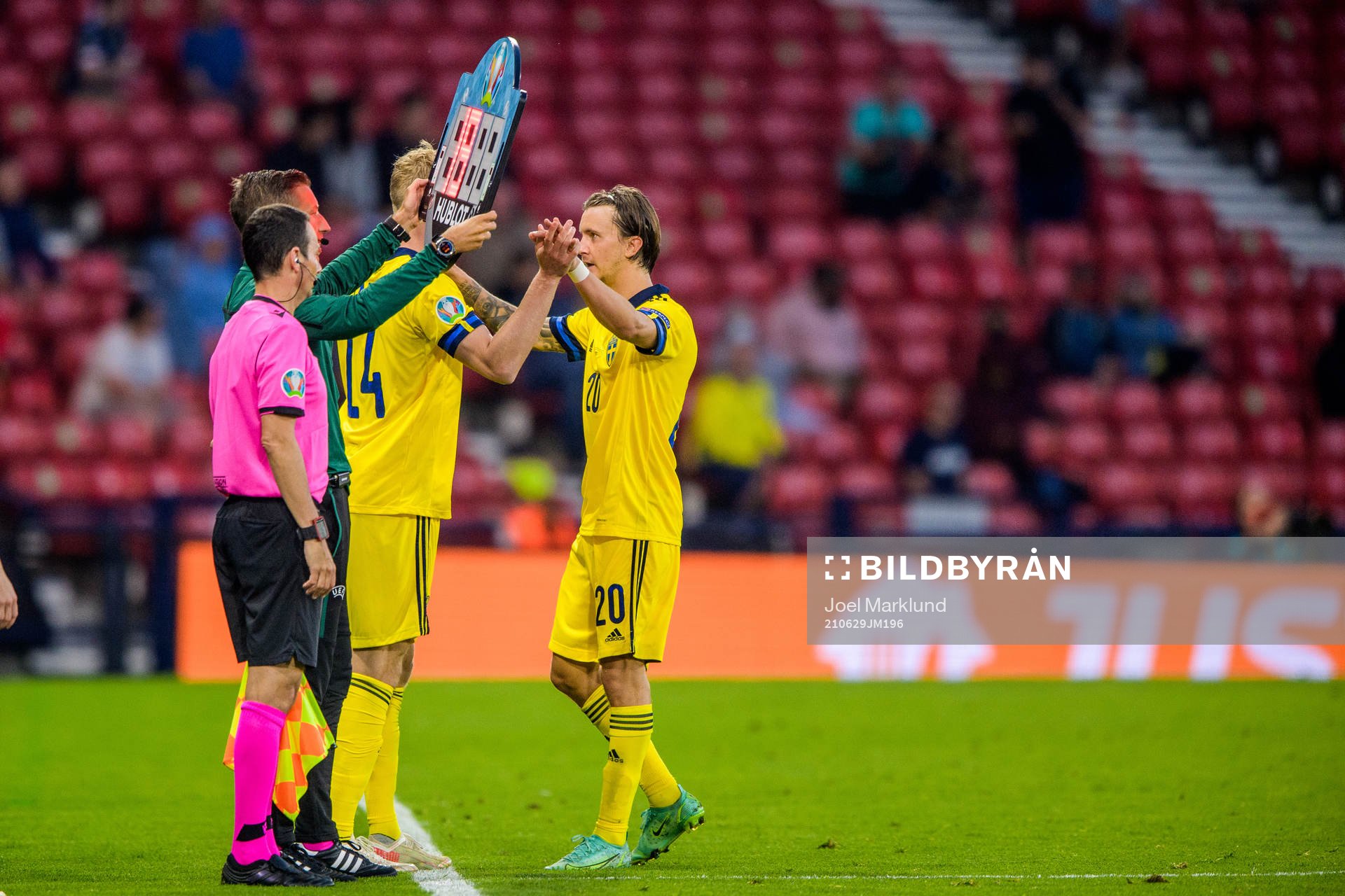 Filip Helander and Kristoffer Olsson of Sweden