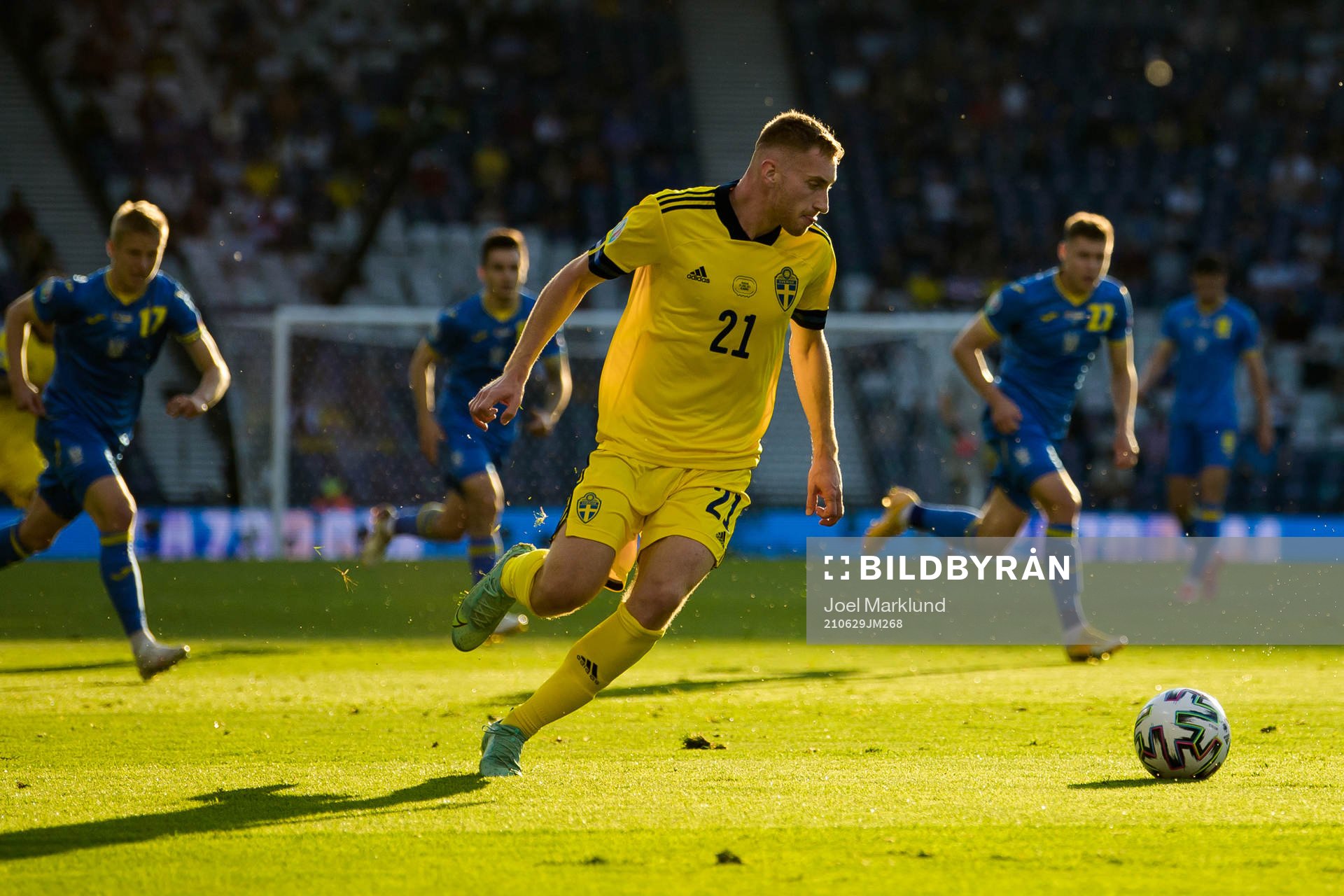 Dejan Kulusevski of Sweden