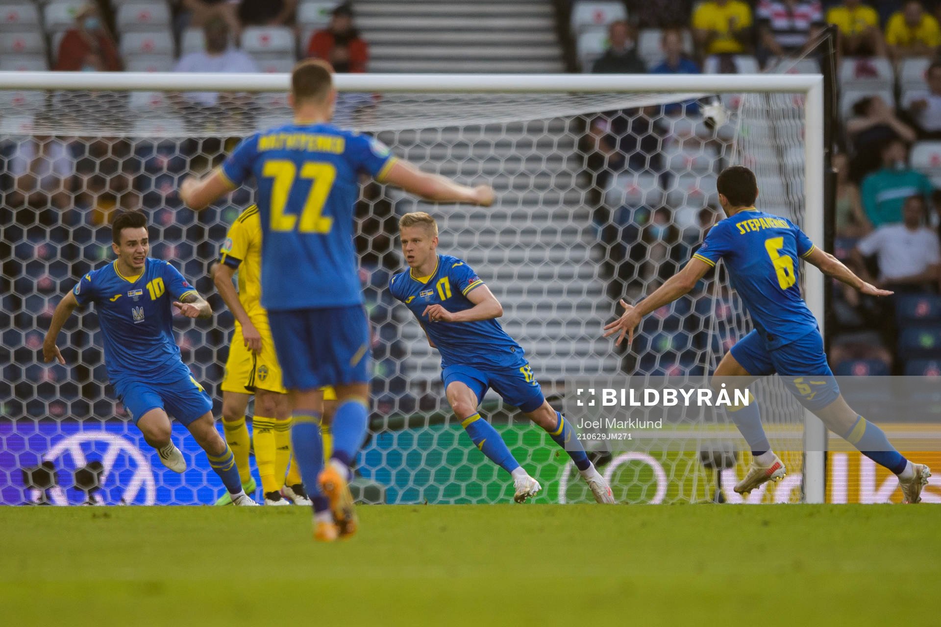 Mykola Shaparenko, Oleksandr Zinchenko and Taras Stepanenko