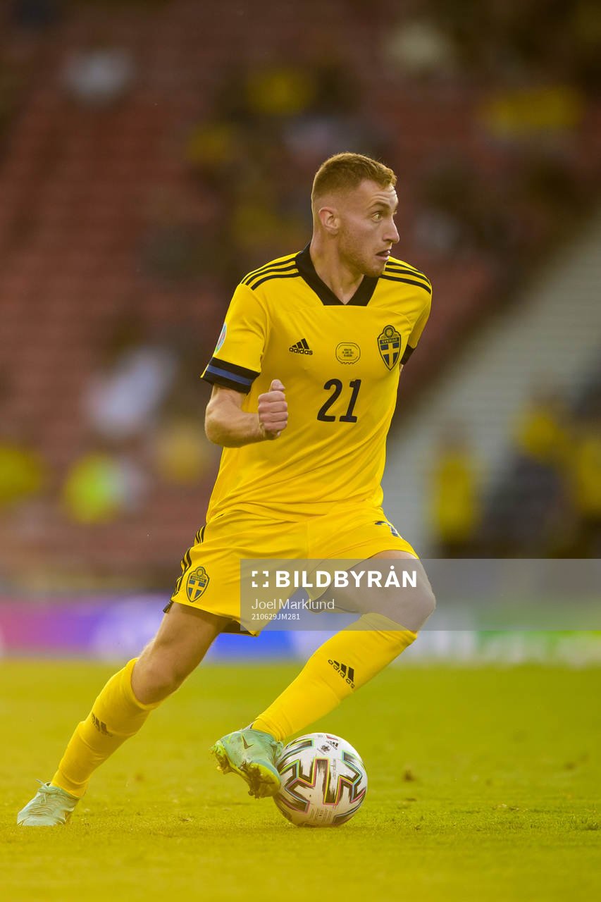 Dejan Kulusevski of Sweden