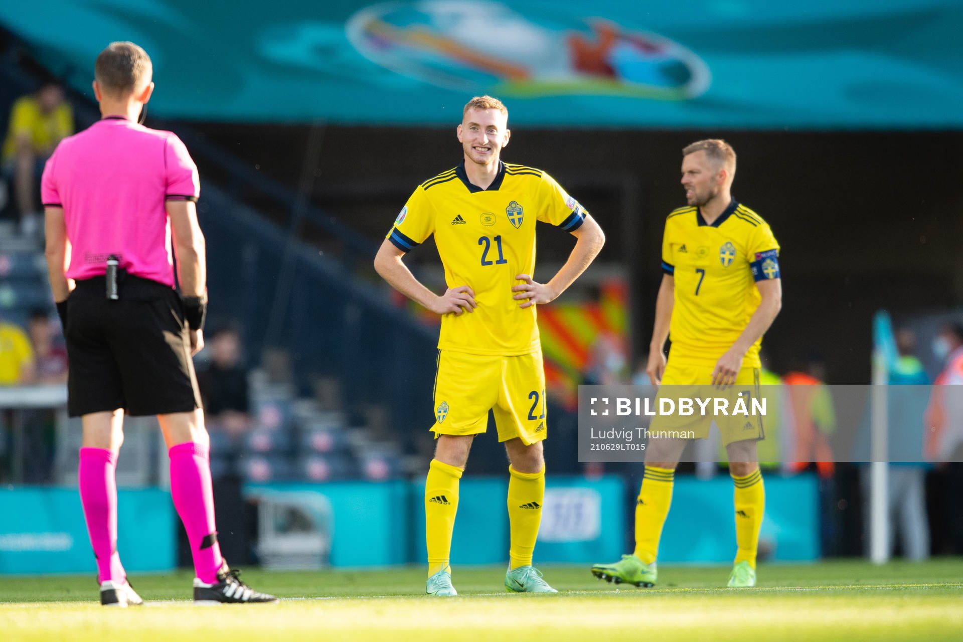 Dejan Kulusevski of Sweden