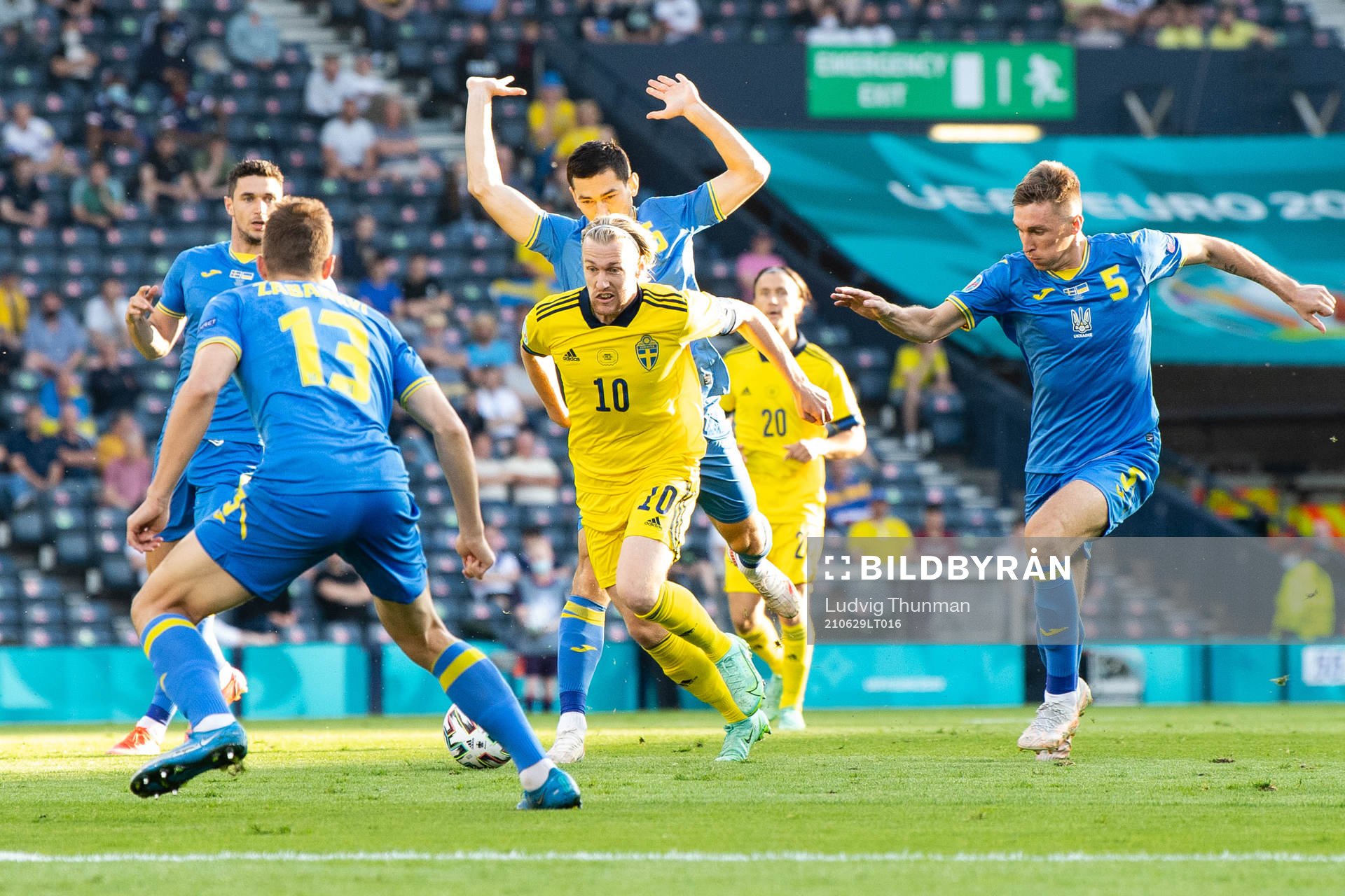 Emil Forsberg of Sweden