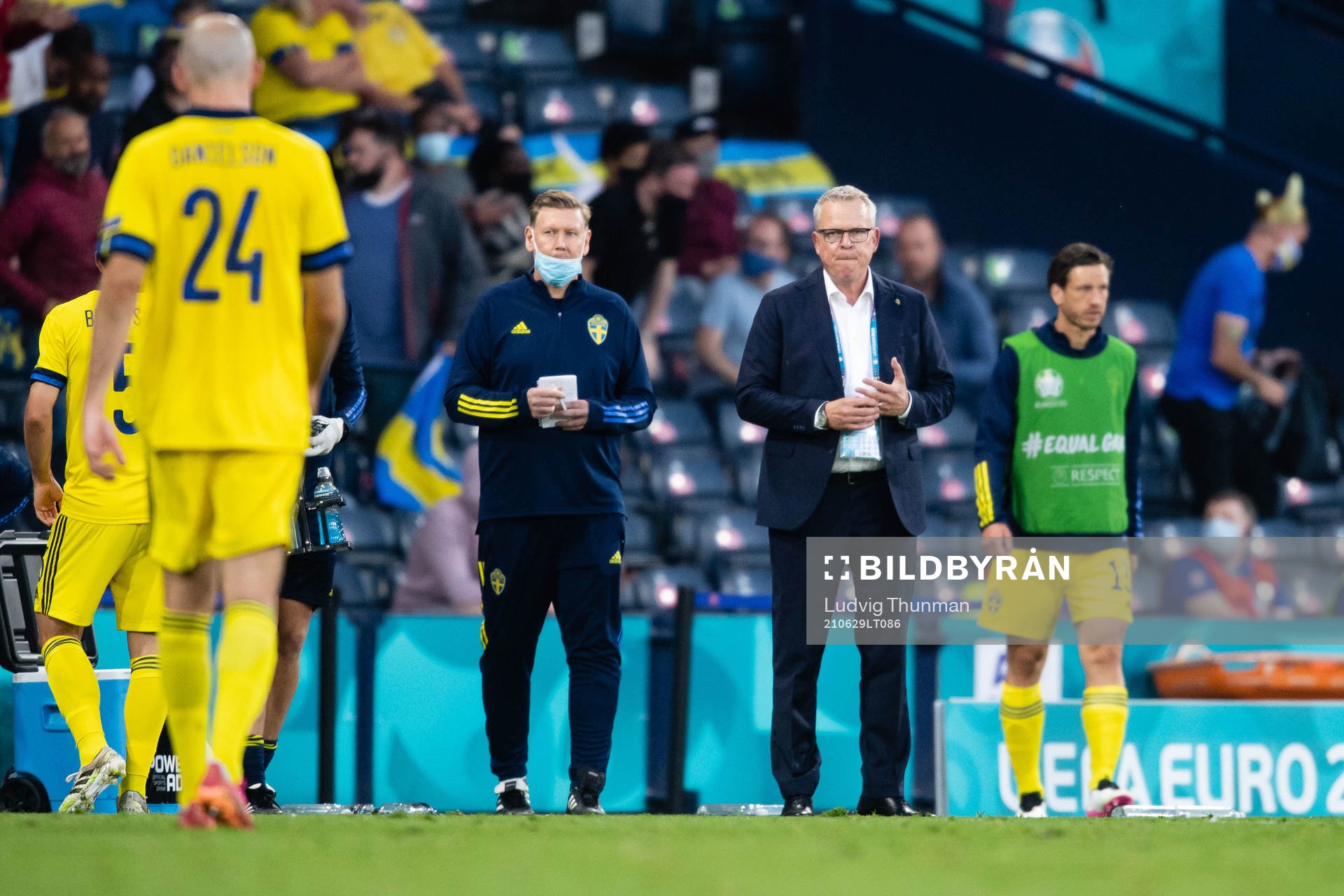 Head coach Janne Andersson of Sweden