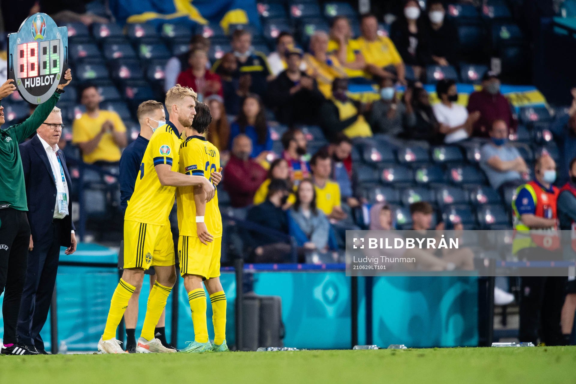 Filip Helander of Sweden in and Kristoffer Olsson of Sweden