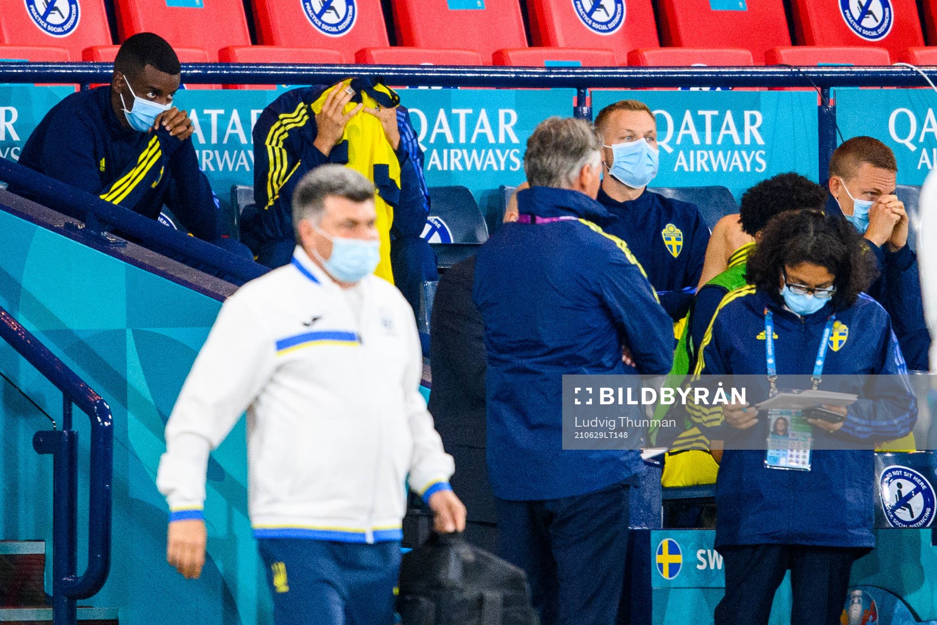 Alexander Isak, Sebastian Larsson and Ludwig Augustinsson