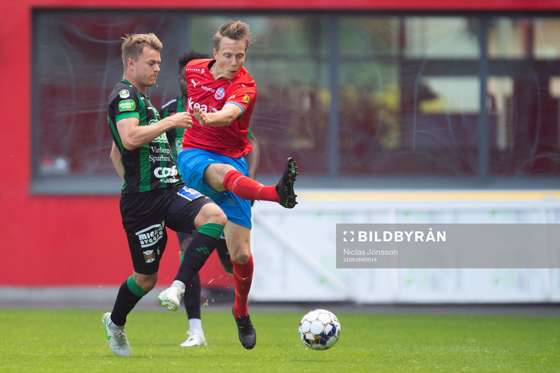 Varbergs Albin Winbo och Helsingborgs Viktor Lundberg