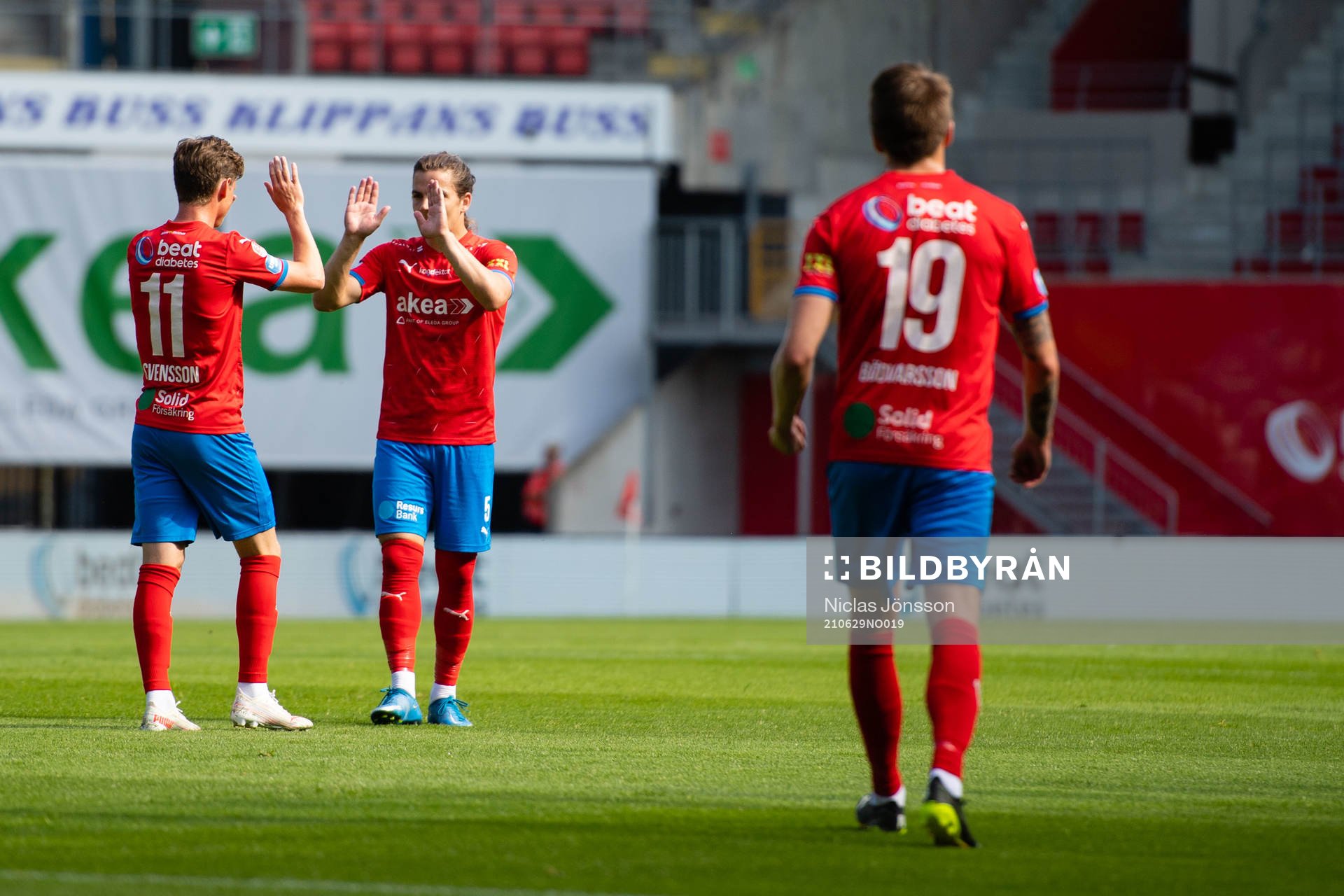 Helsingborgs Max Svensson  och Brandur Hendriksson Olsen