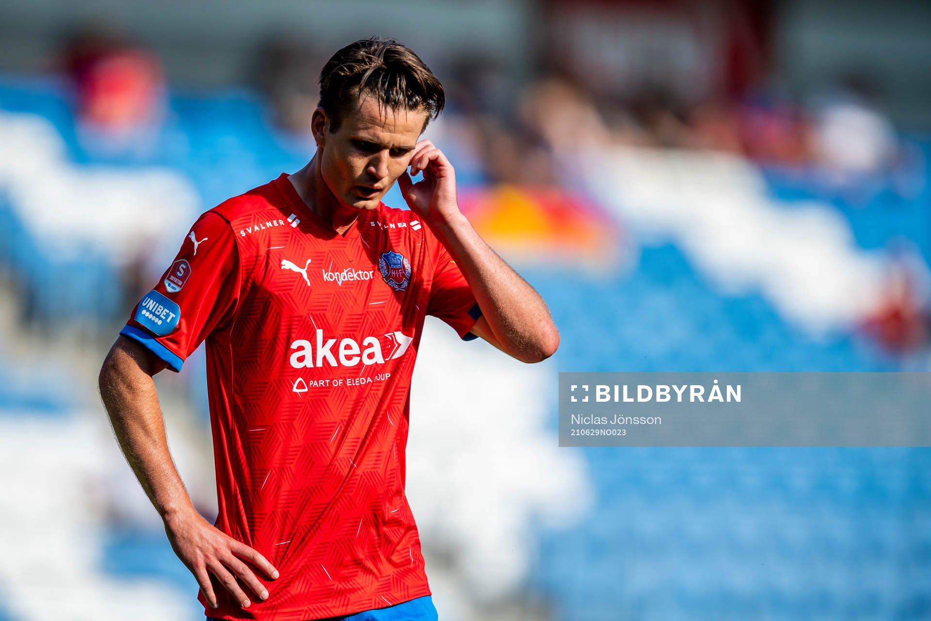 Helsingborgs Wilhelm Loeper deppar
