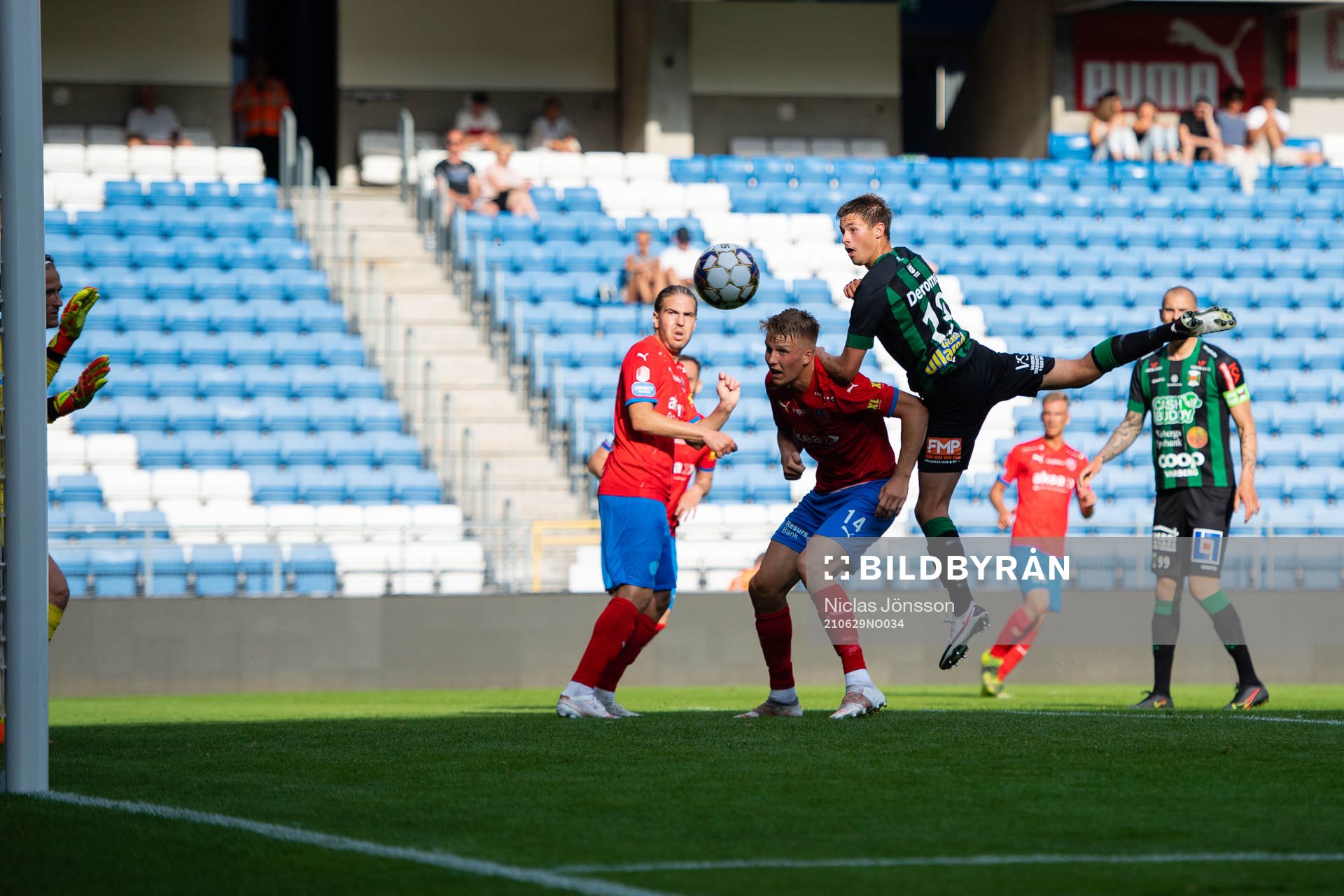 Helsingborgs Casper Widell och Varbergs Oliver Alfonsi