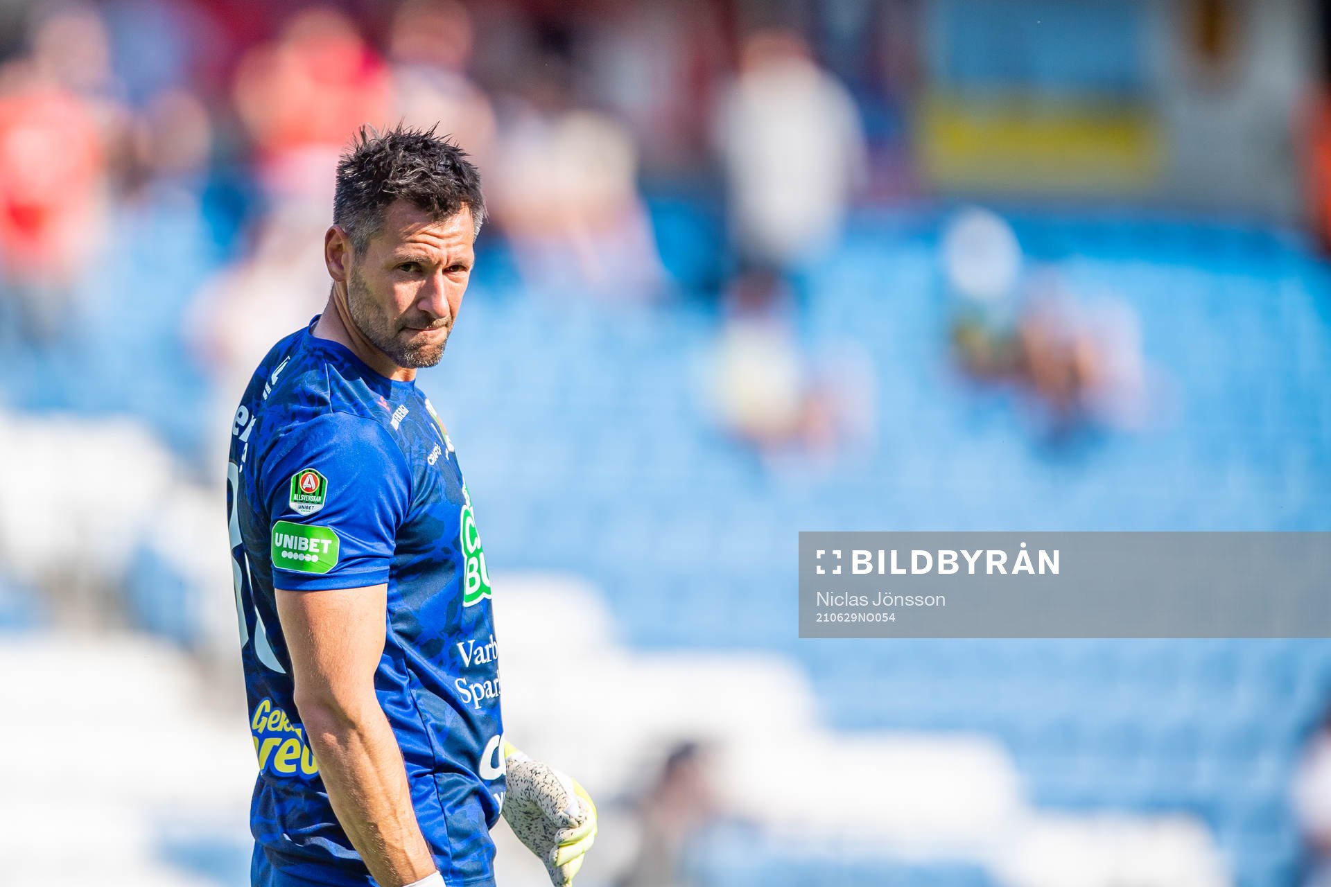 Varbergs målvakt Stojan Lukic