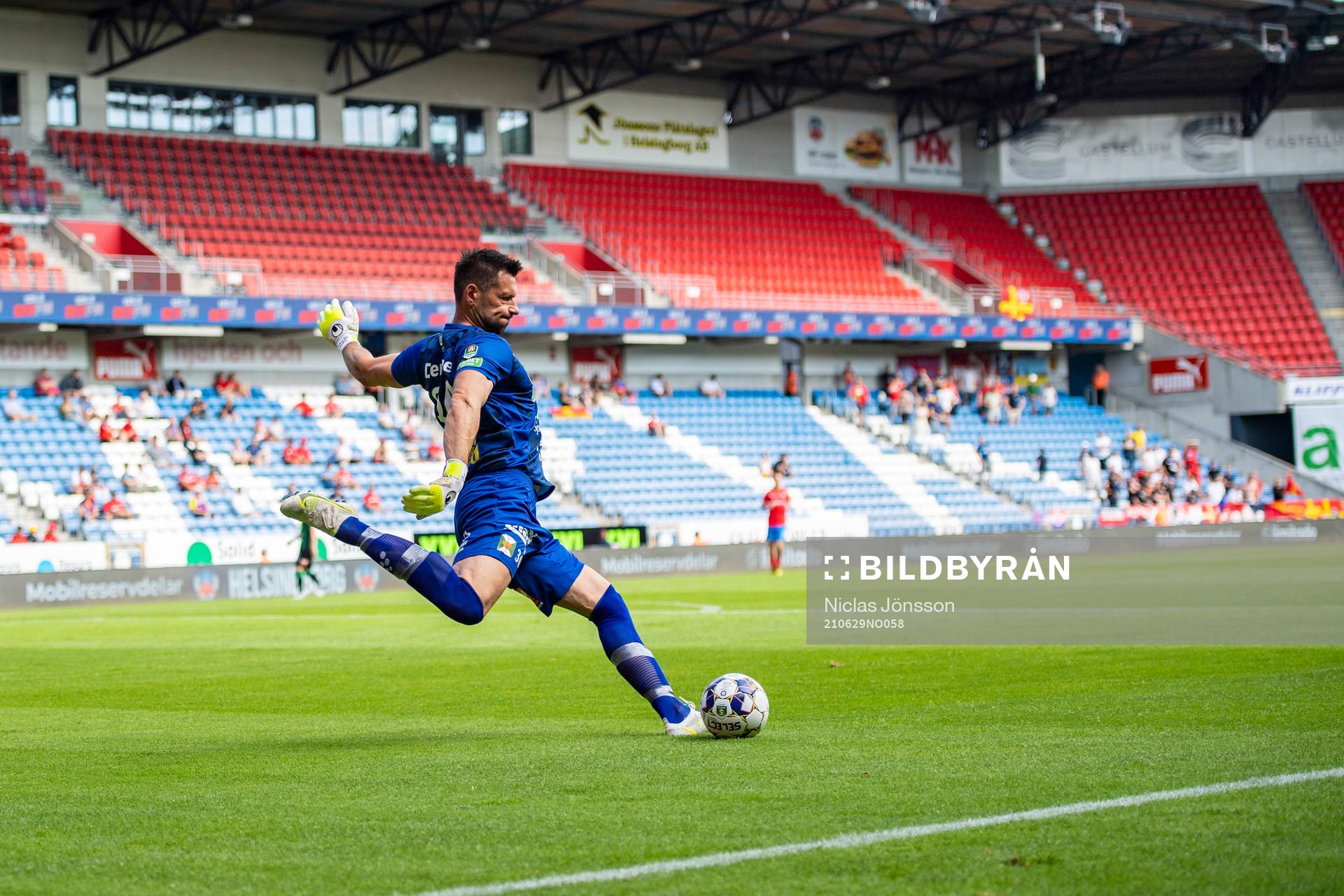 Varbergs målvakt Stojan Lukic