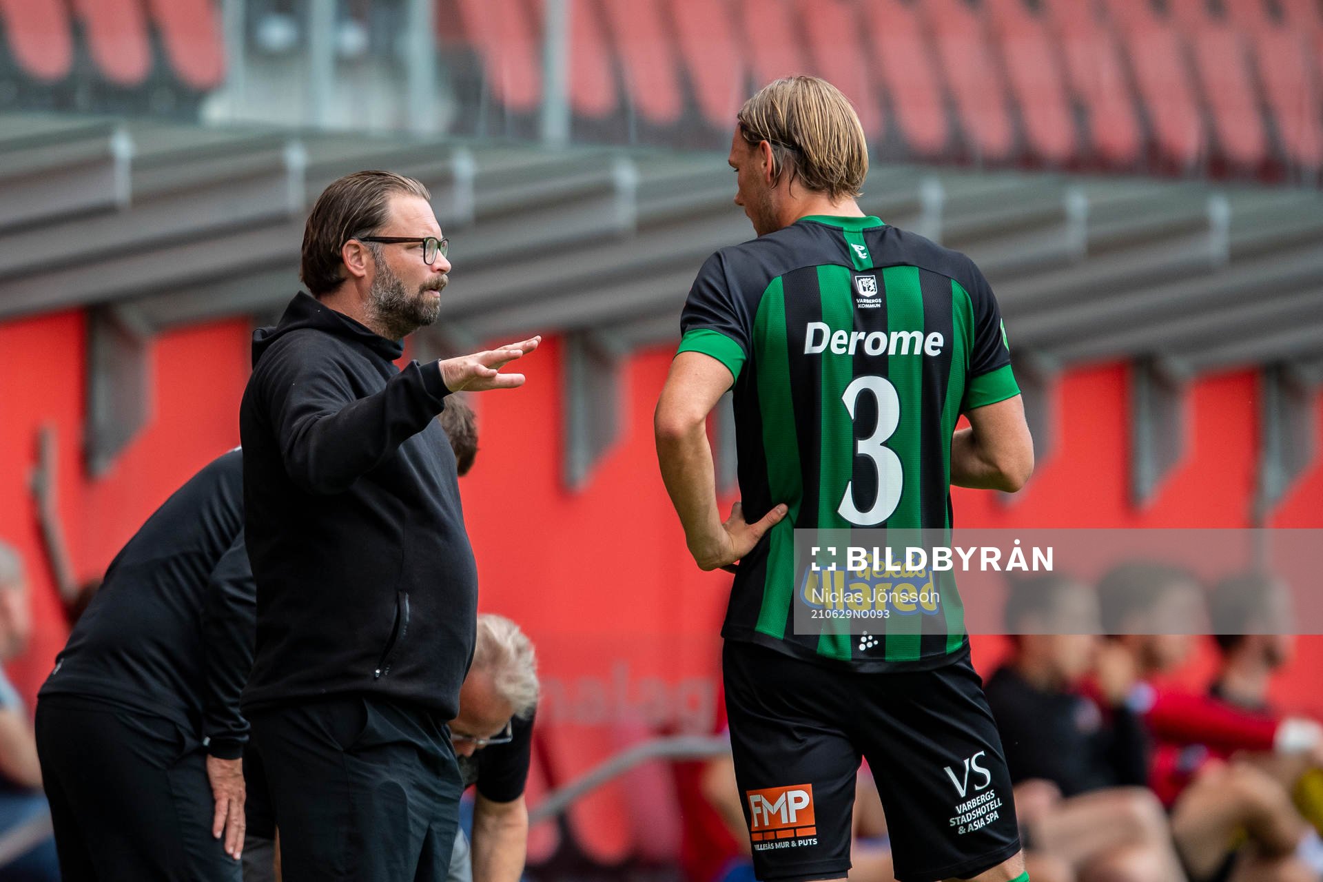 Varbergs tränare Joakim Persson