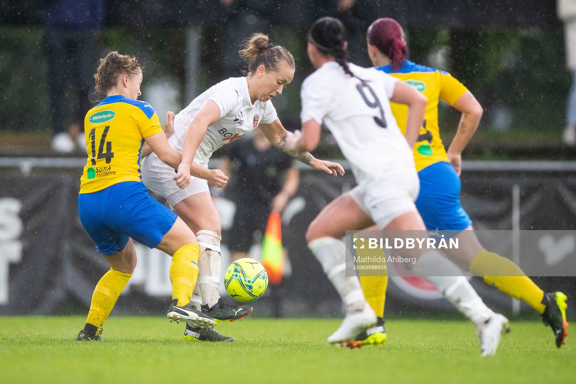 Eskilsminnes Matilda Eriksson och Hittarps Marielle Karlsson