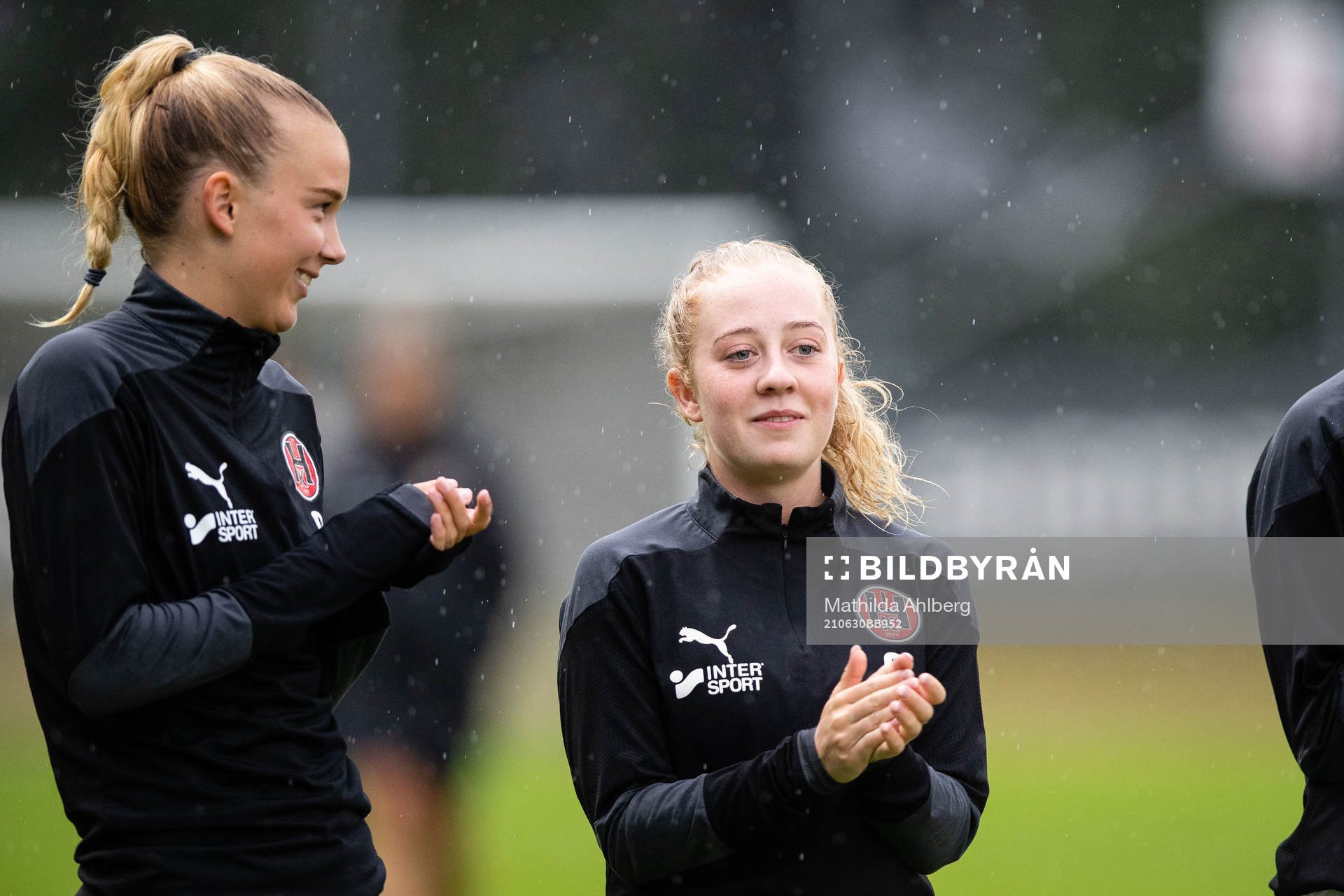 Hittarps Emilia Jönsson och Esther Yllfors