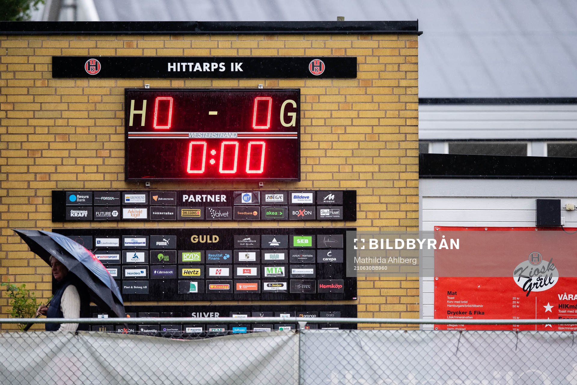 Matchklocka