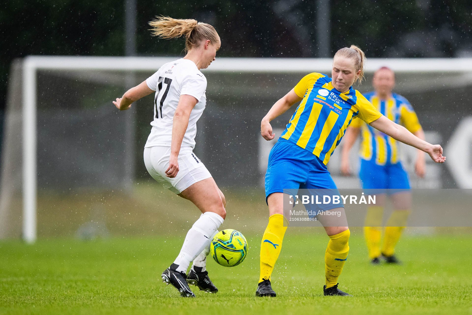 Hittarps Amanda Strandh och Eskilsminnes Ellen Pigg