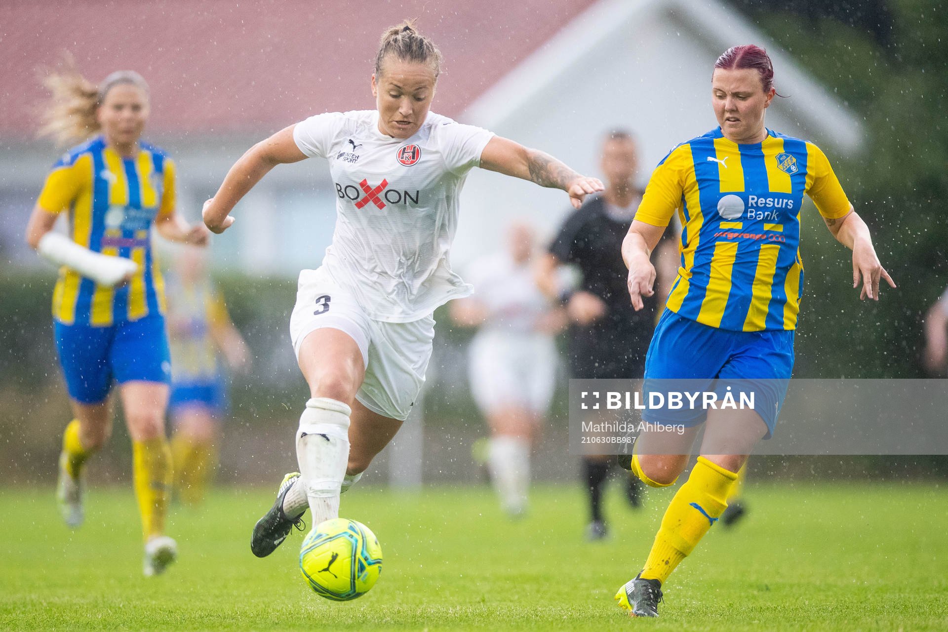 Hittarps Marielle Karlsson och Eskilsminnes Agnes Nilsson
