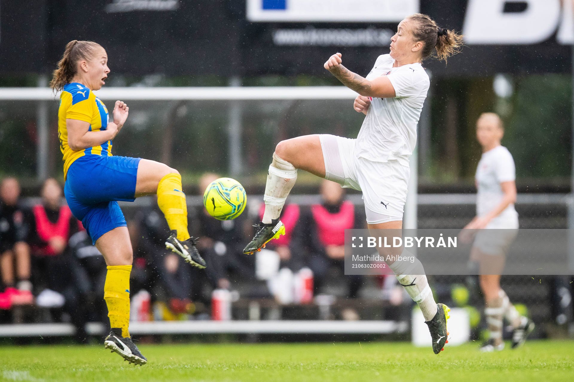 Eskilsminnes Matilda Eriksson och Hittarps Marielle Karlsson