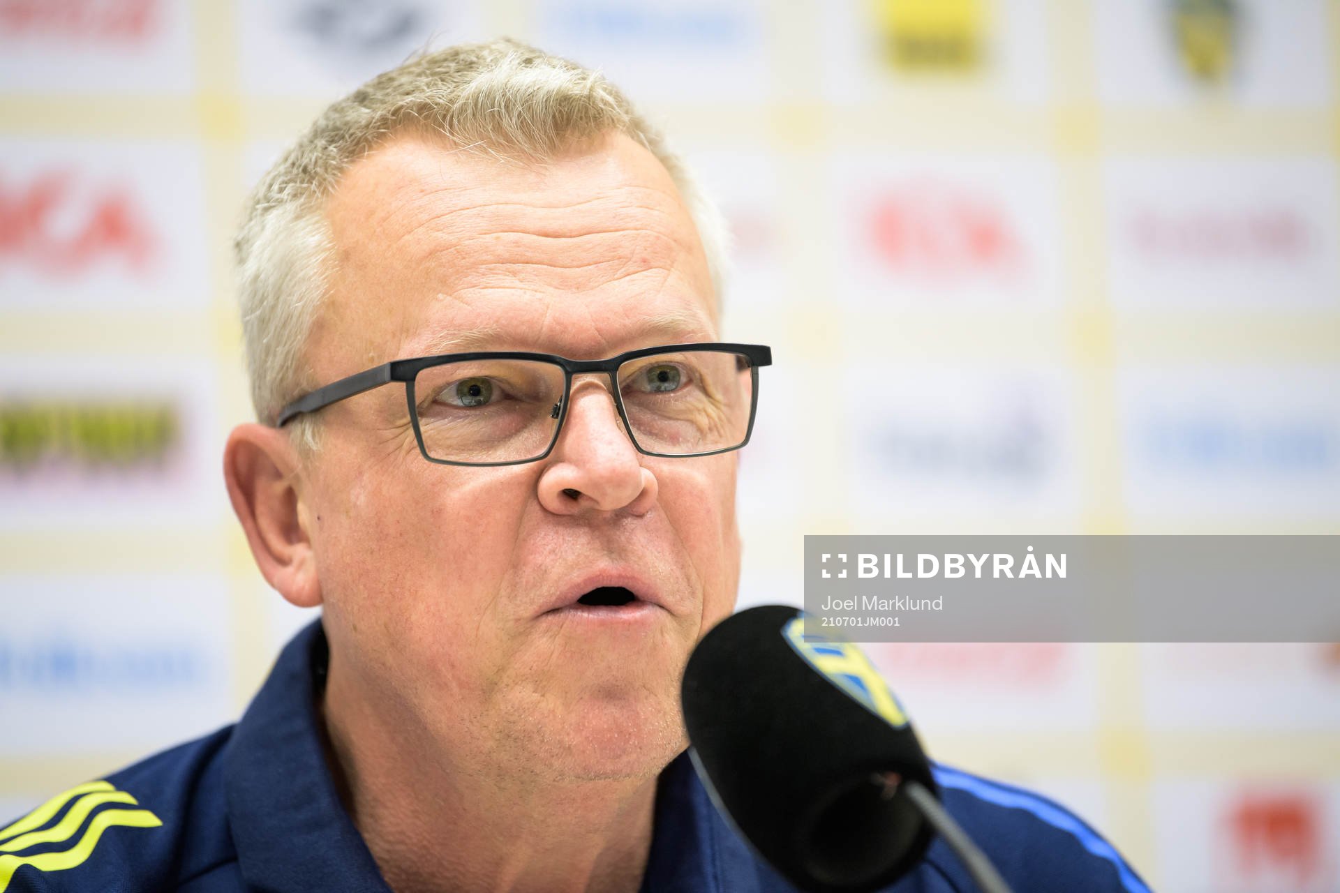Head coach Janne Andersson of the Swedish national football