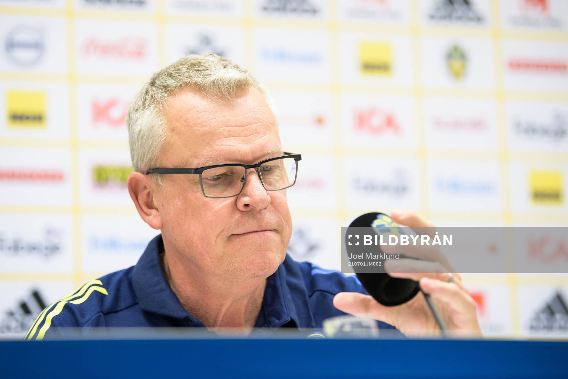 Head coach Janne Andersson of the Swedish national football