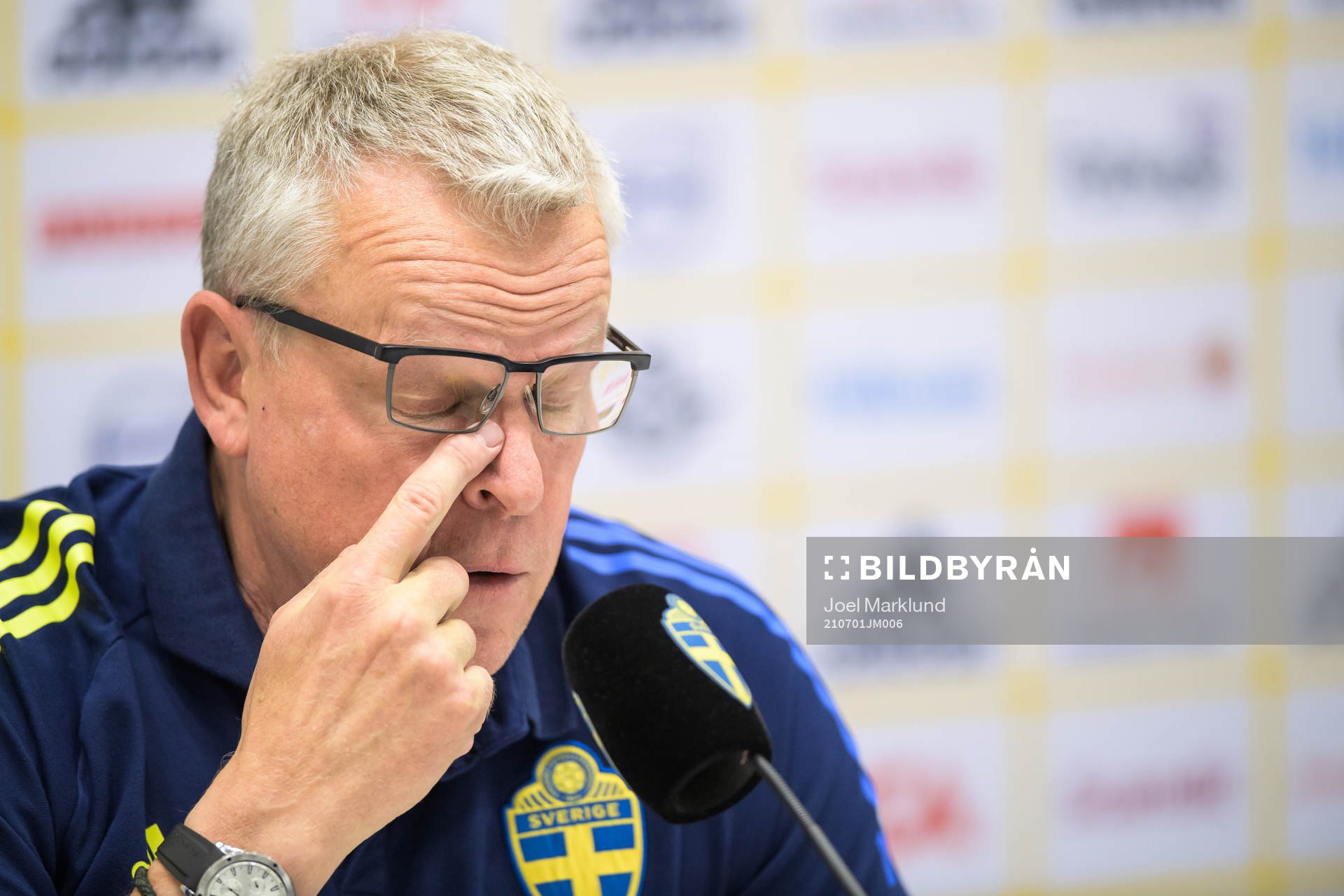 Head coach Janne Andersson of the Swedish national football