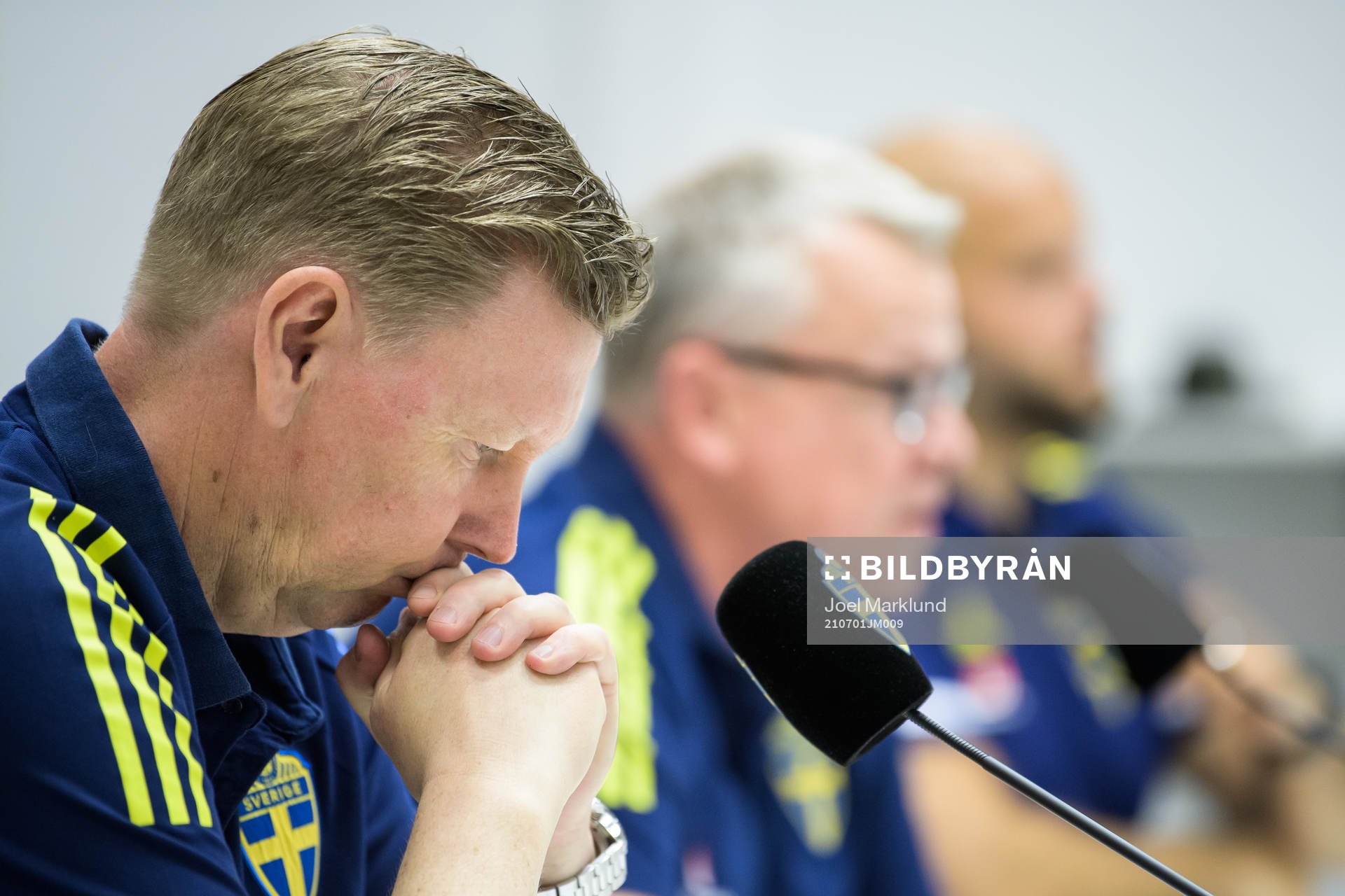 Assistant coach Peter Wettergren of the Swedish national