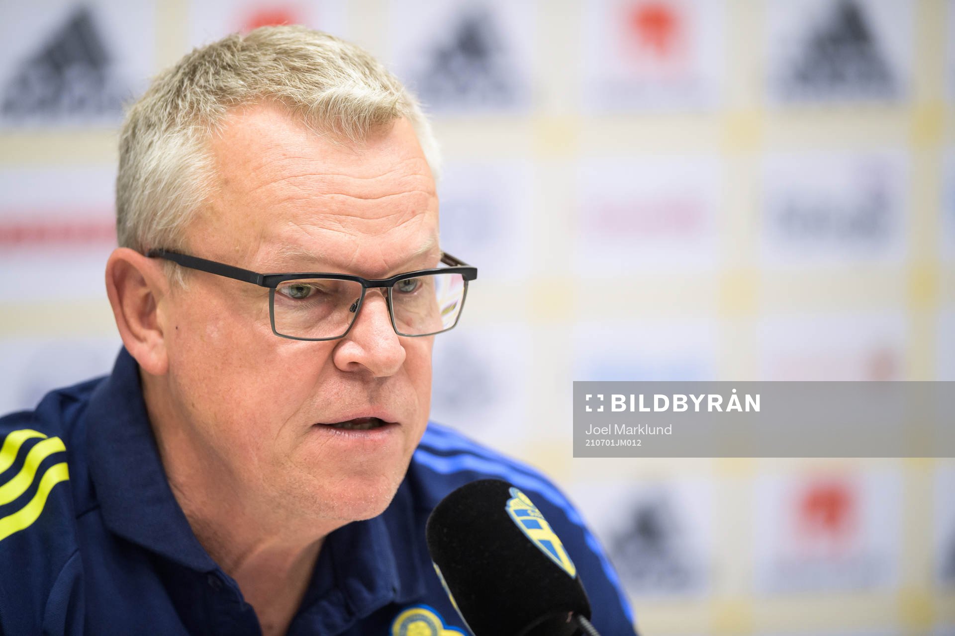 Head coach Janne Andersson of the Swedish national football