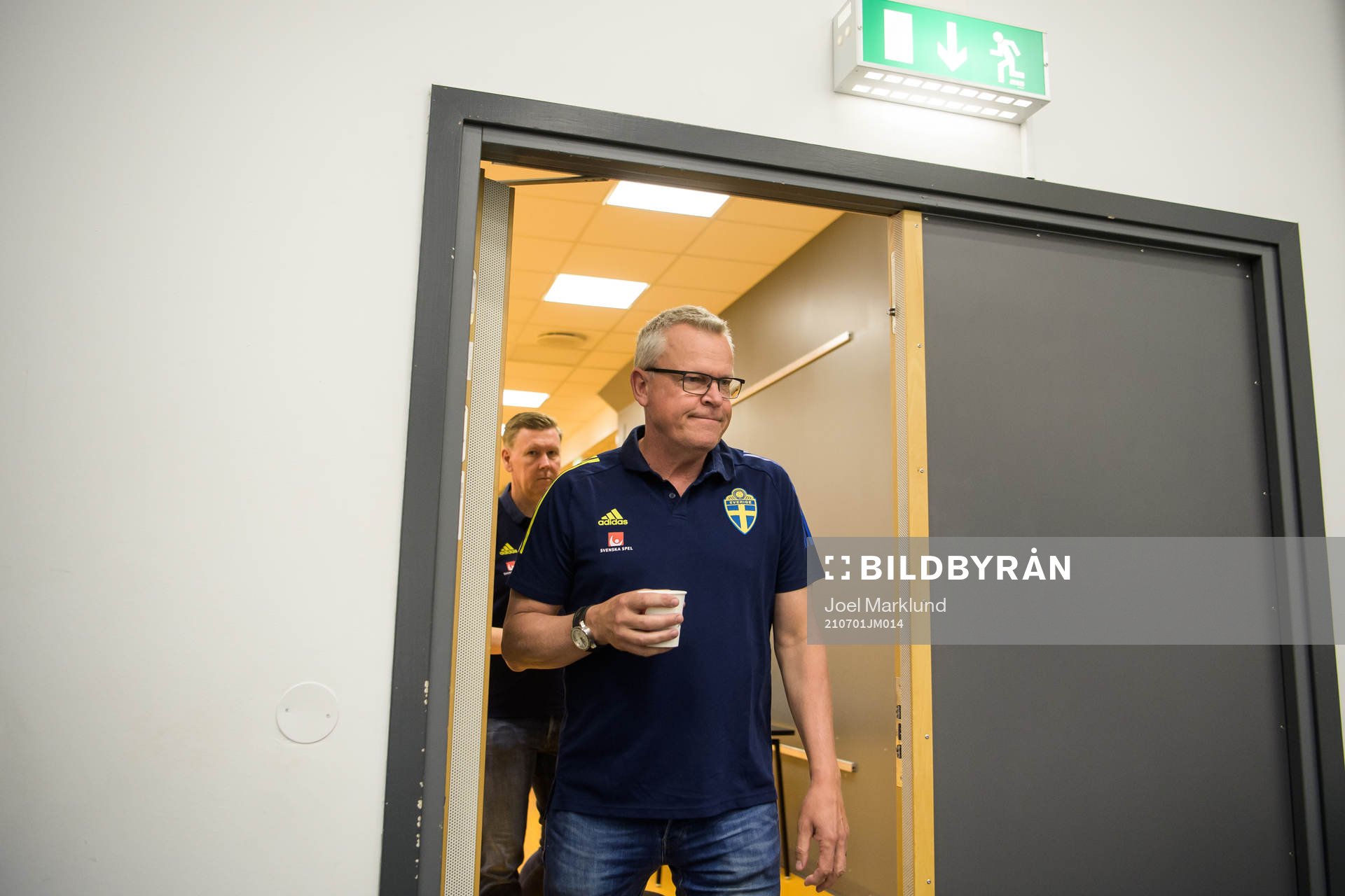 Head coach Janne Andersson of the Swedish national football