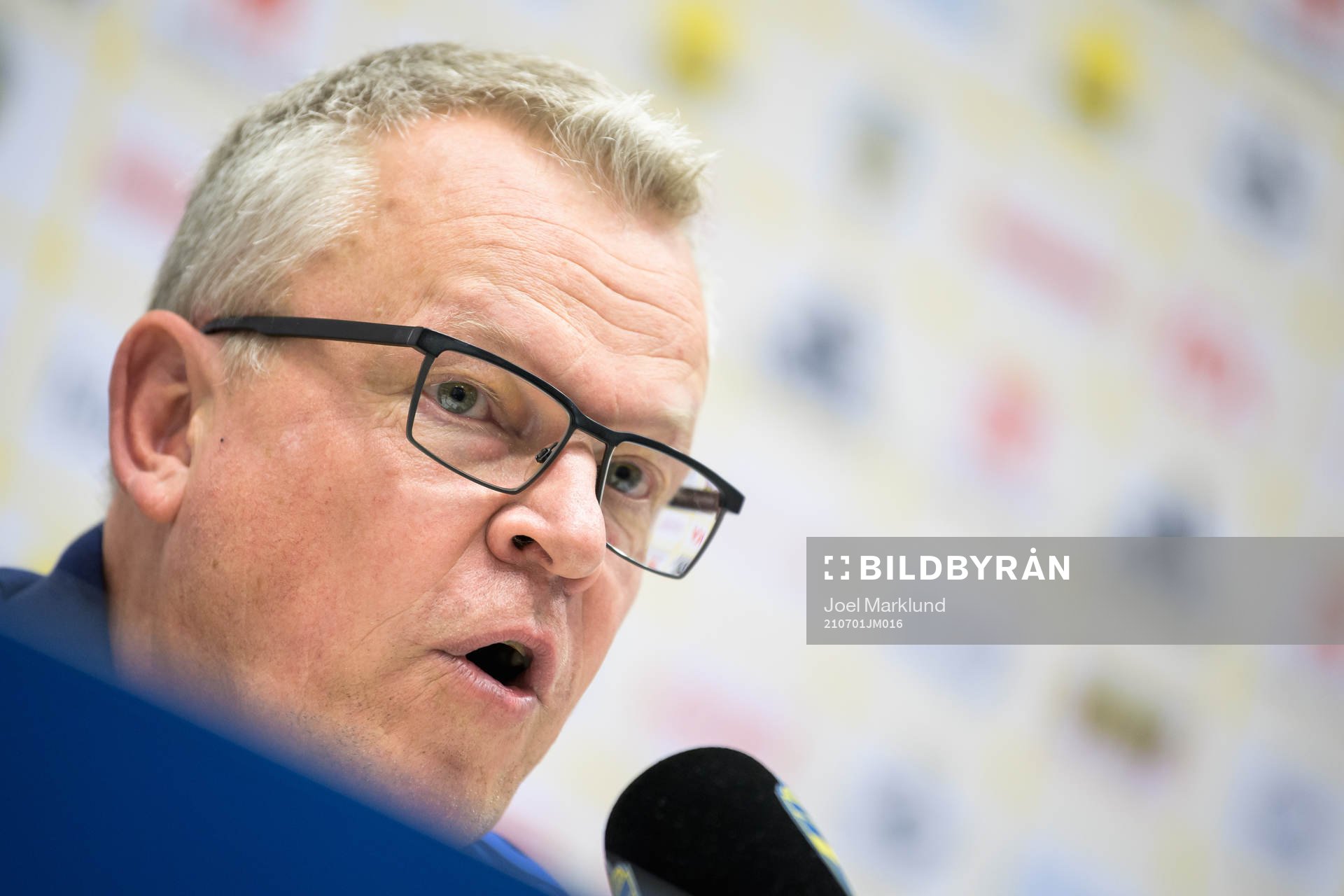 Head coach Janne Andersson of the Swedish national football