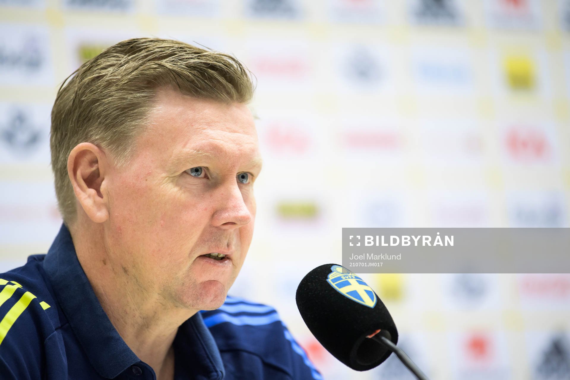 Assistant coach Peter Wettergren of the Swedish national