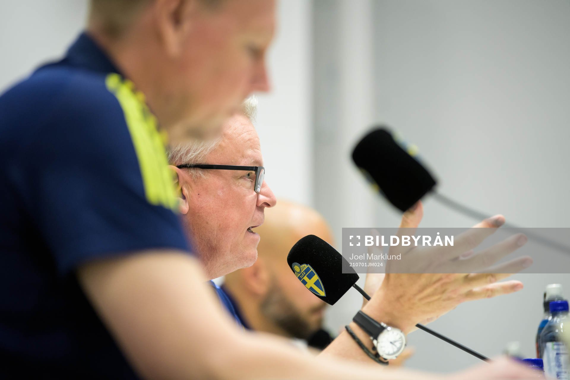 Head coach Janne Andersson of the Swedish national football