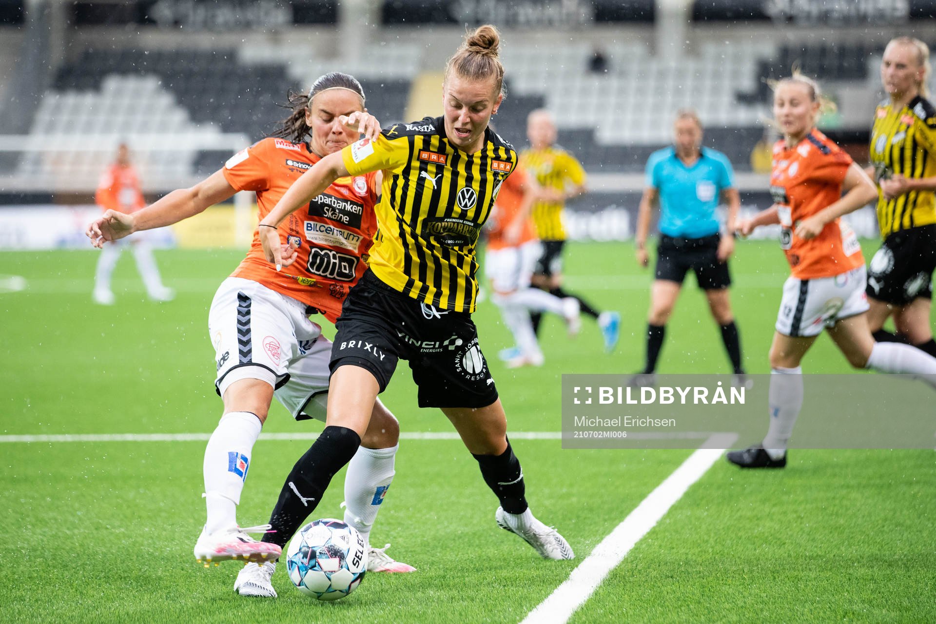 Kristianstads Alice Nilsson och Häckens Dilja Yr Zomers