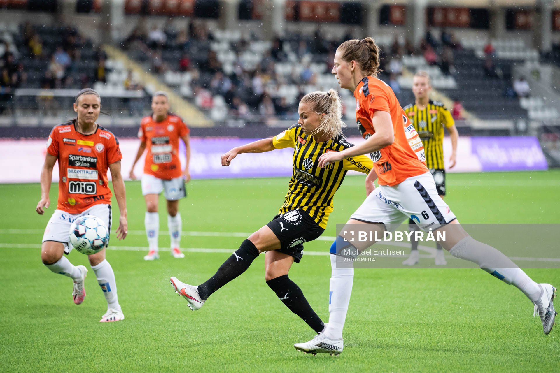 Häckens Lotta Ökvist och Kristianstads Amanda Edgren