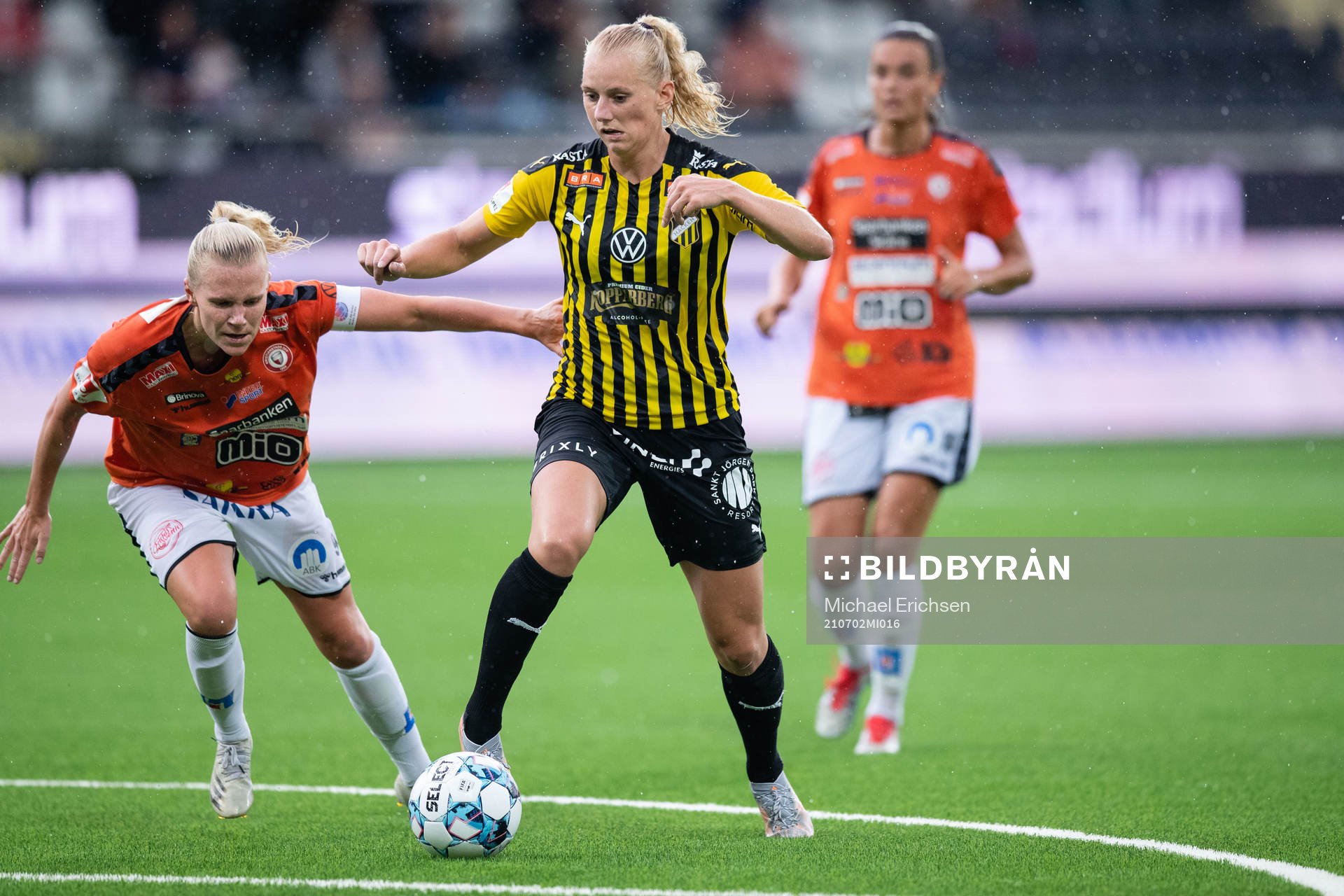 Kristianstads Josefine Rybrink och Häckens Stina