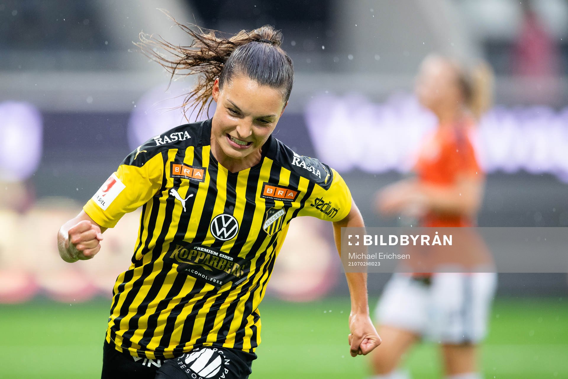 Häckens Johanna Rytting Kaneryd jublar