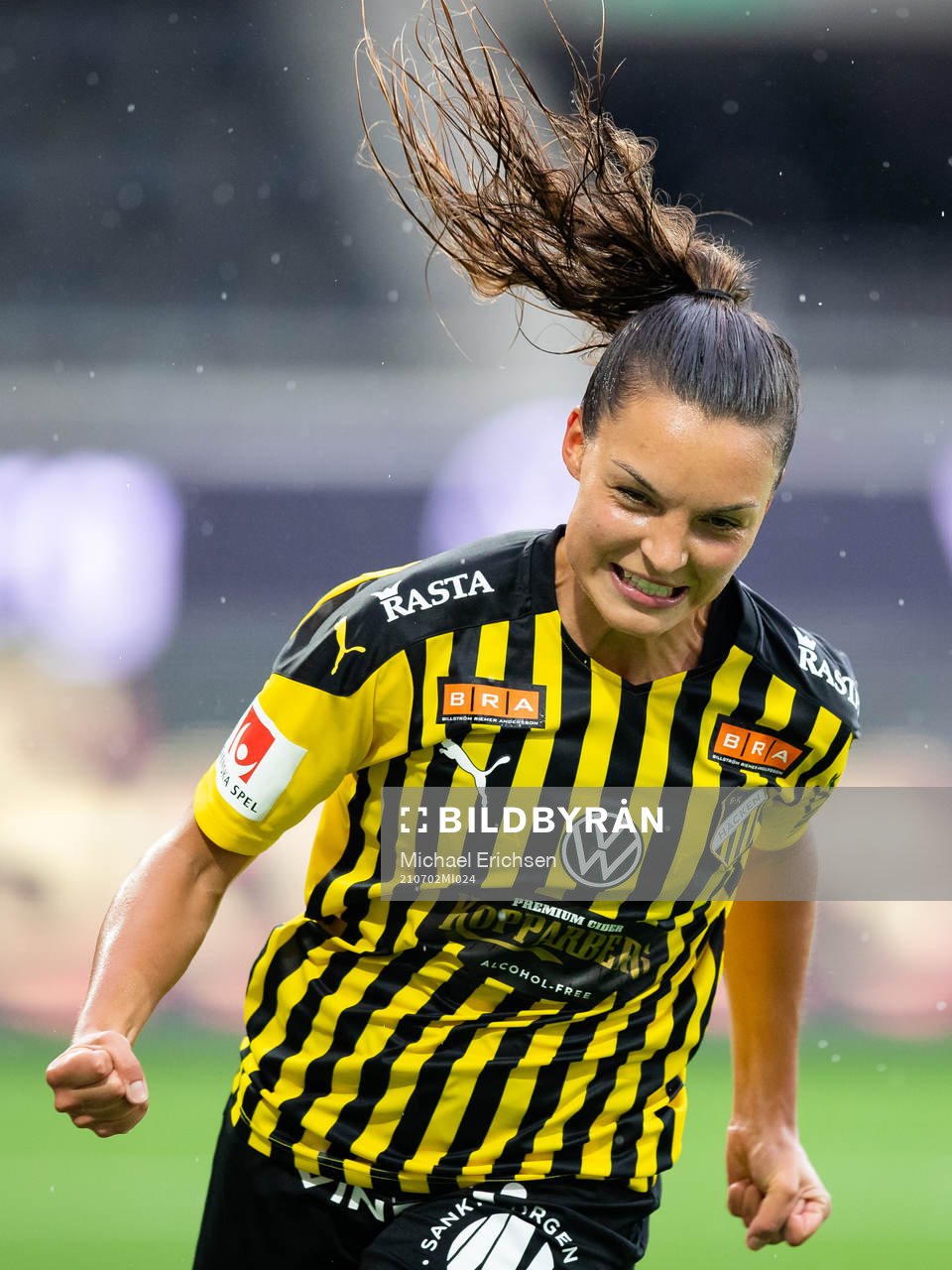 Häckens Johanna Rytting Kaneryd jublar