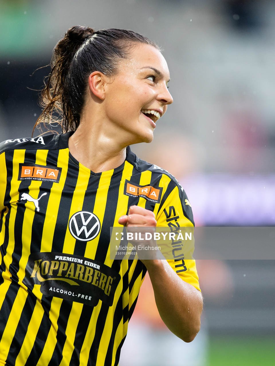 Häckens Johanna Rytting Kaneryd jublar