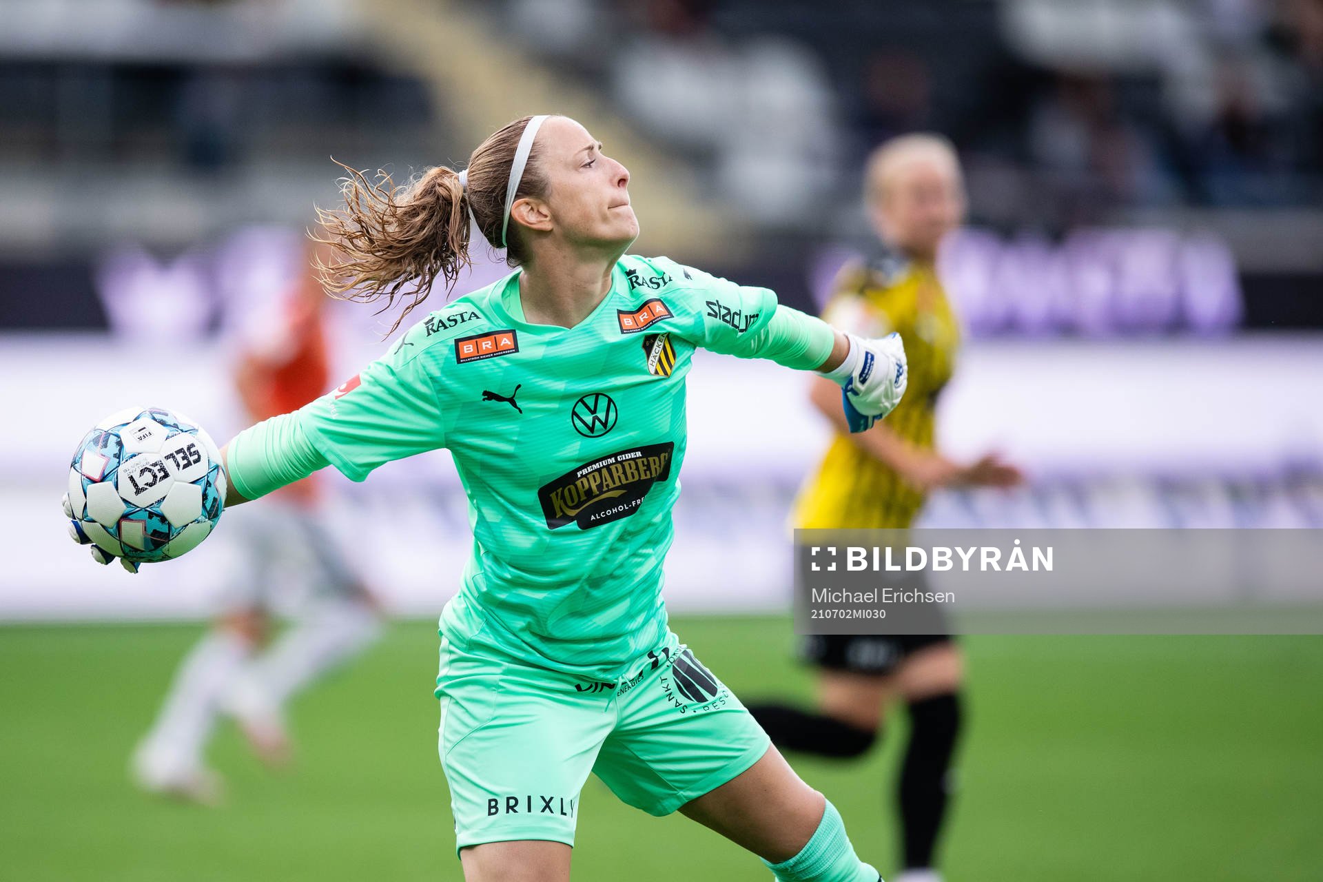 Häckens målvakt Loes Guerts