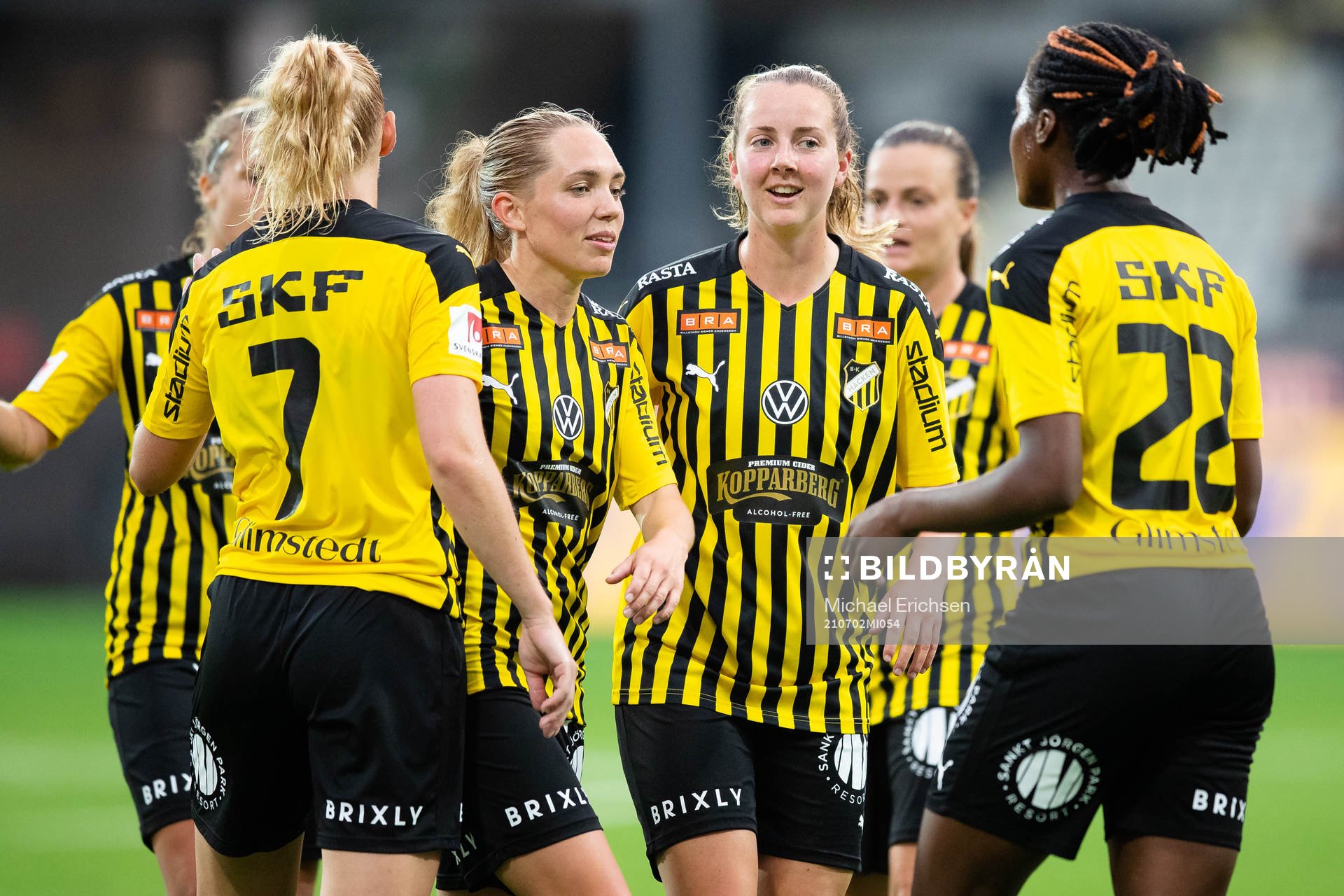 Häcken jublar