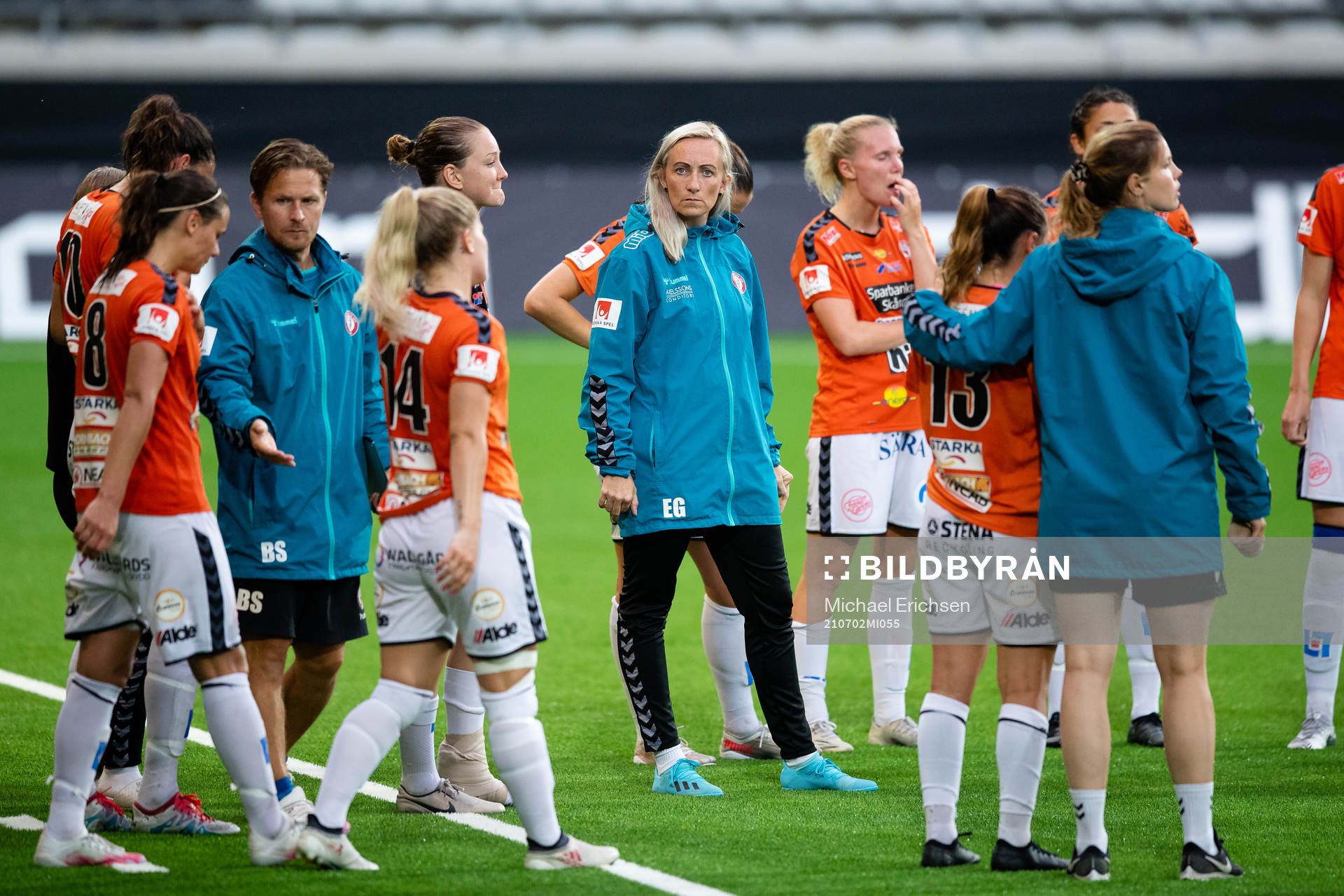 Kristianstads tränare Elisabet Gunnarsdóttir