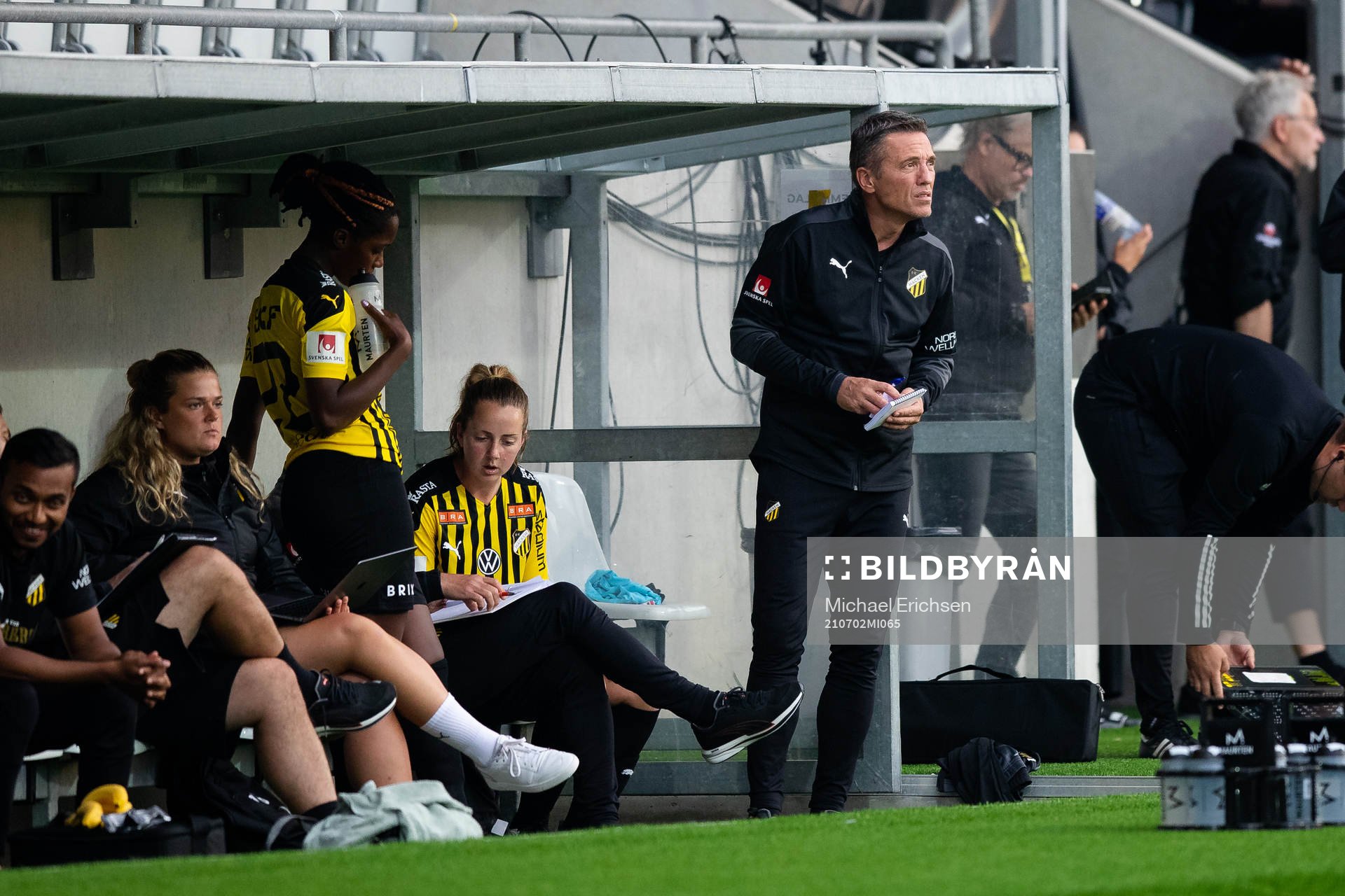 Häckens tränare Mats Gren