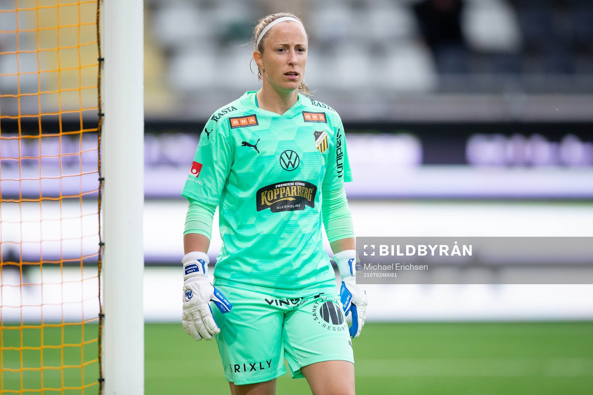 Häckens målvakt Loes Guerts