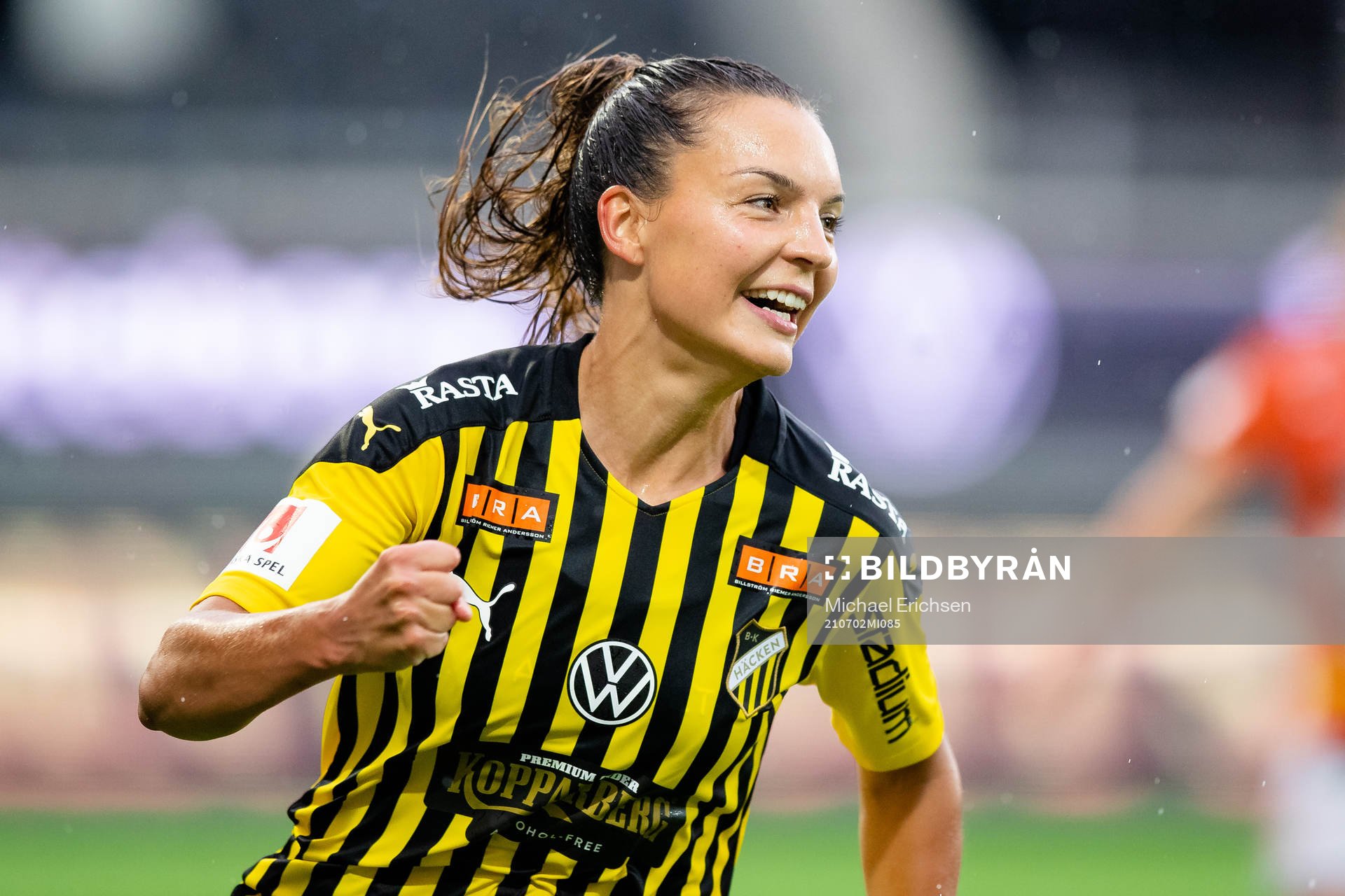 Häckens Johanna Rytting Kaneryd jublar