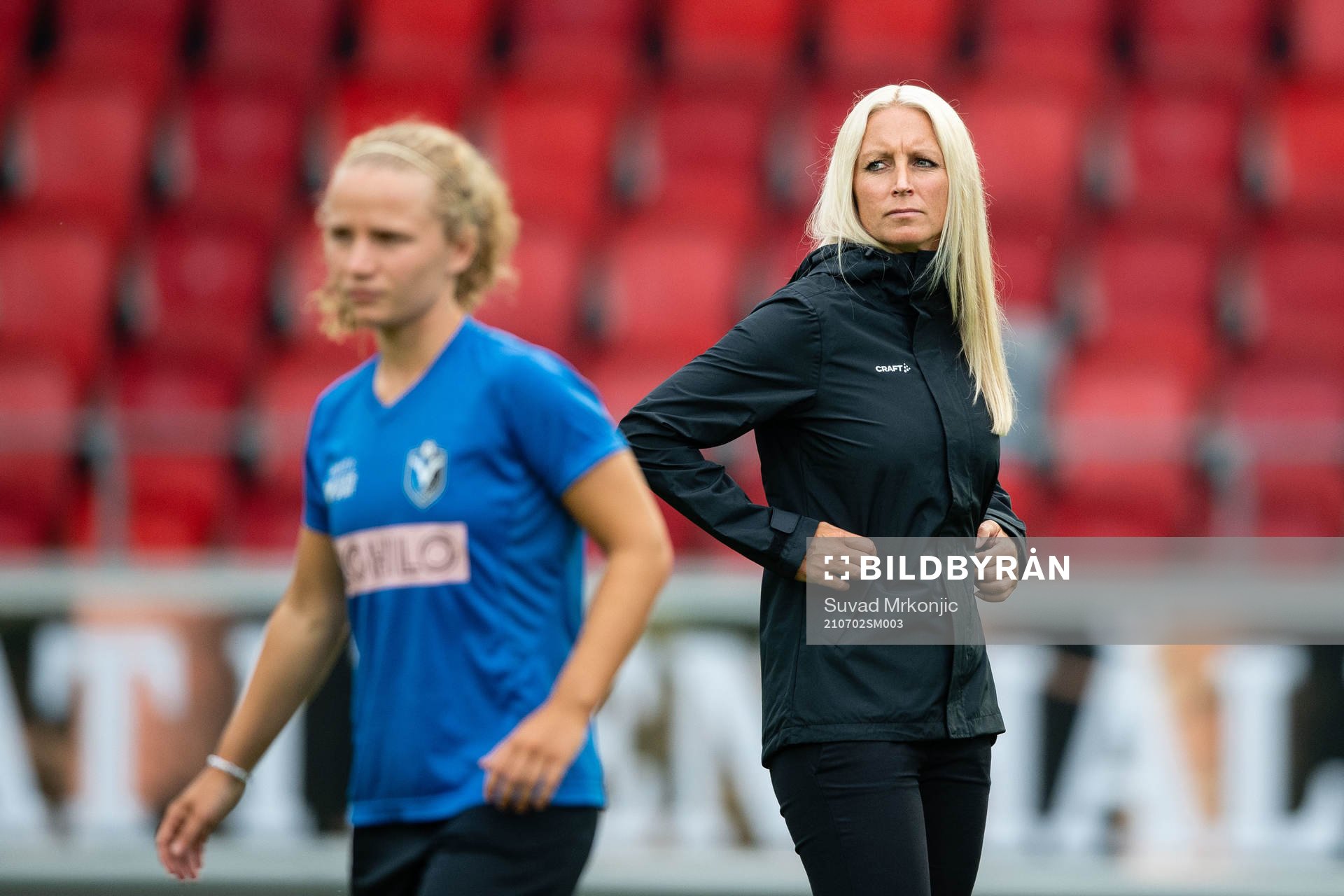 Växjös tränare Maria Nilsson