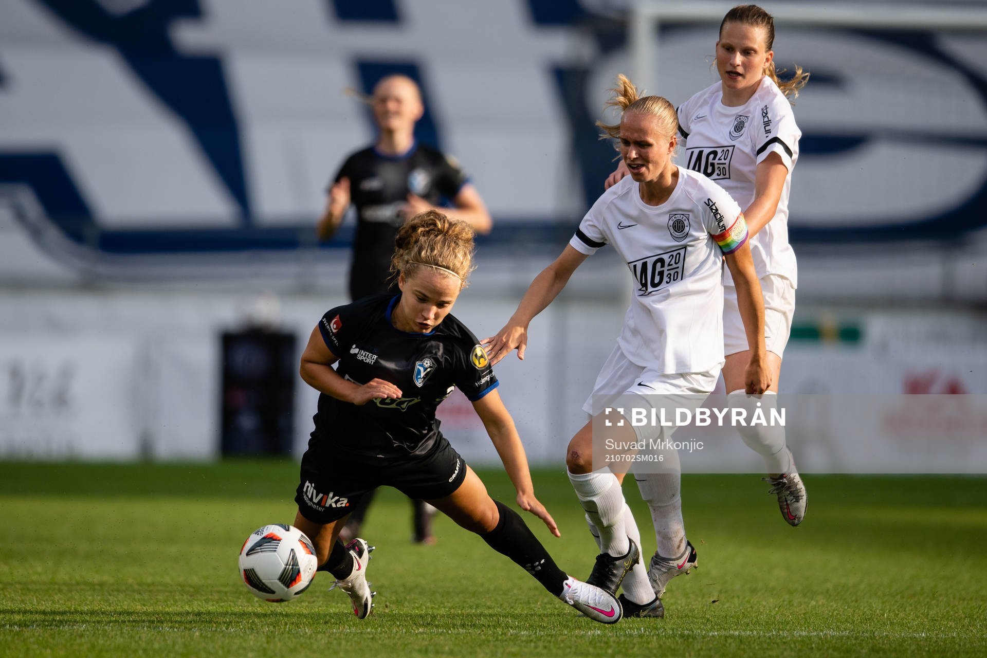Växjös Signe Holt Andersen och Eskilstunas Matilda Plan