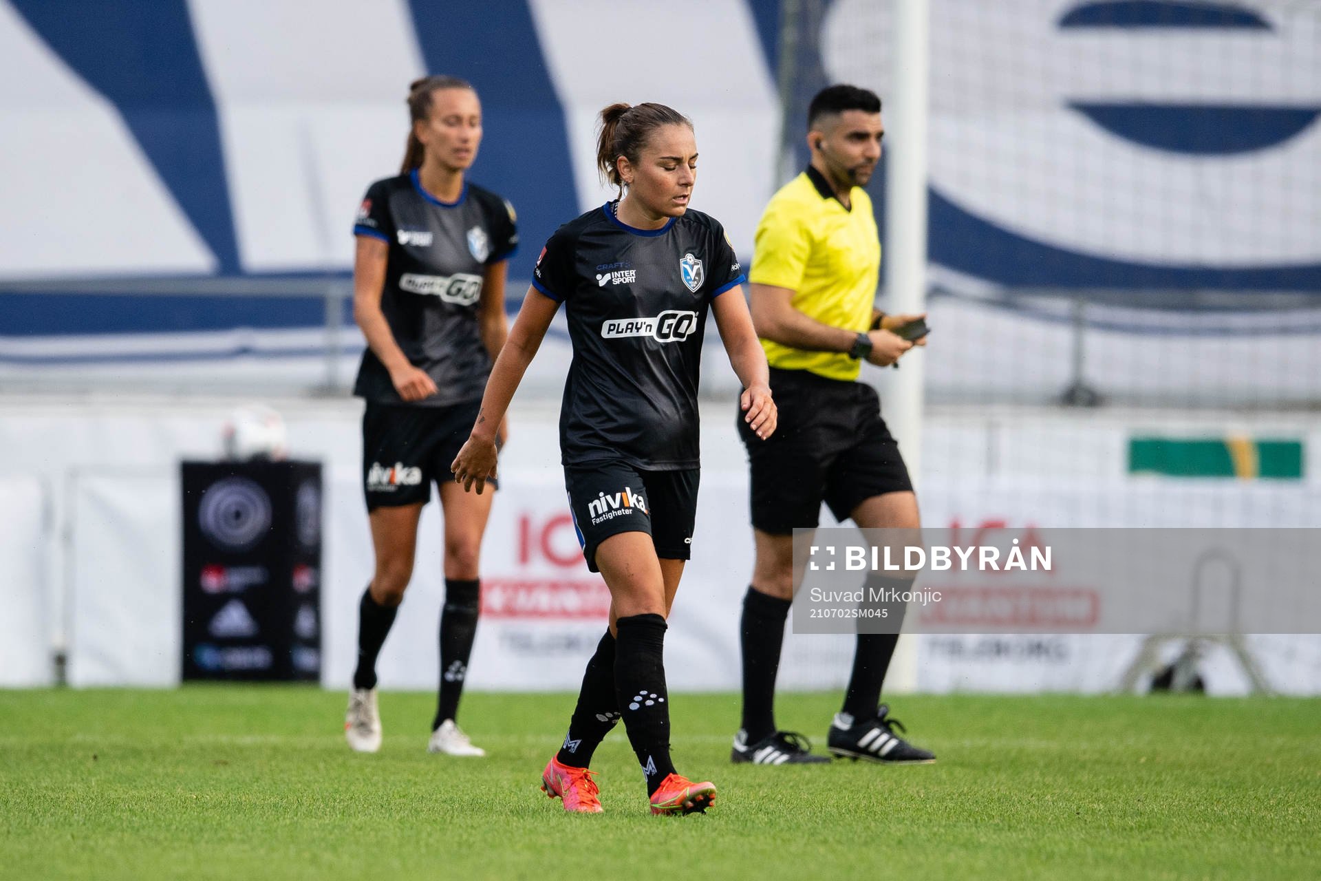 Växjös Andrea Mist Palsdottir  deppar