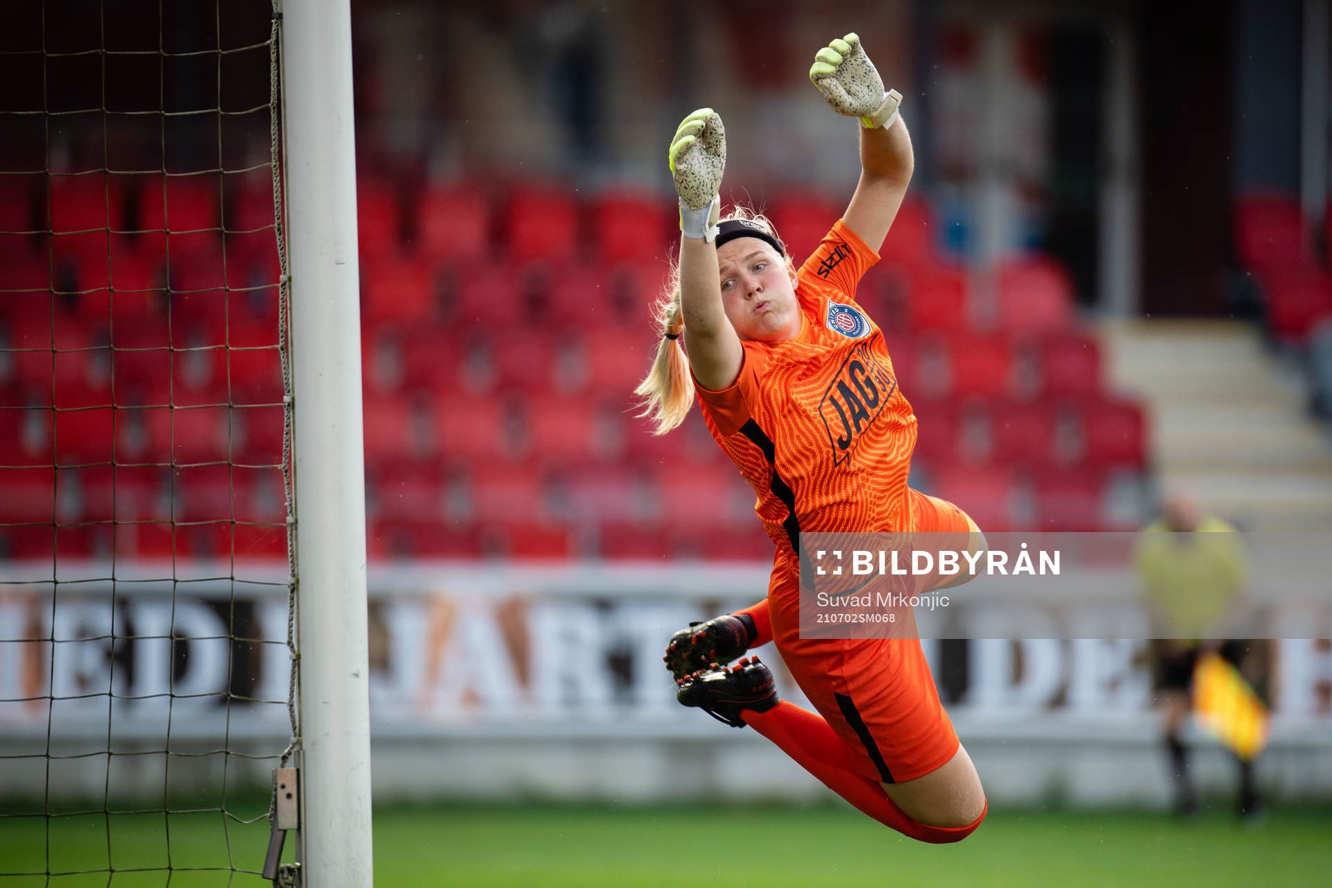 Eskilstunas målvakt Emma Holmgren