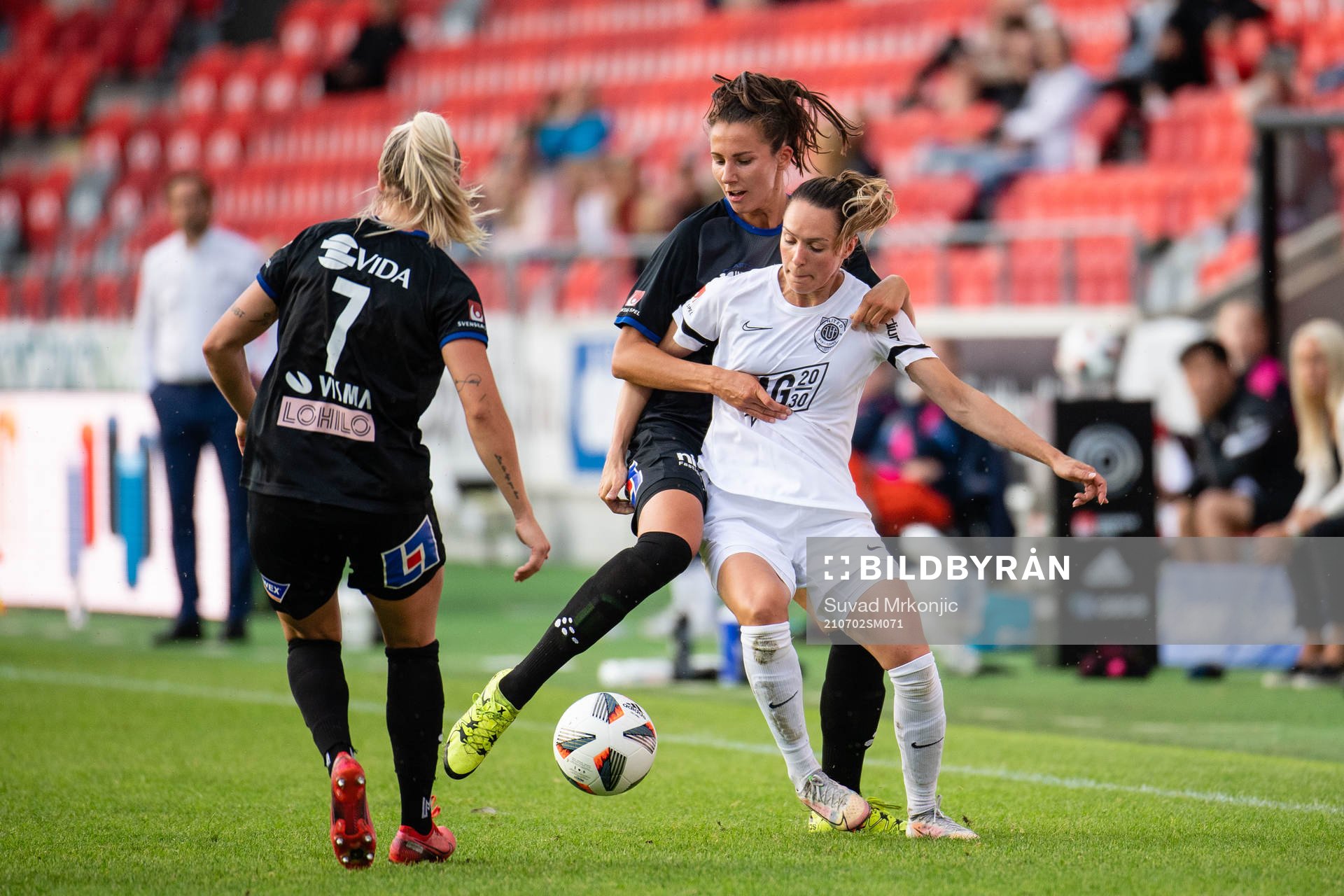 Växjös Nellie Karlsson och Eskilstunas Felicia Rogic